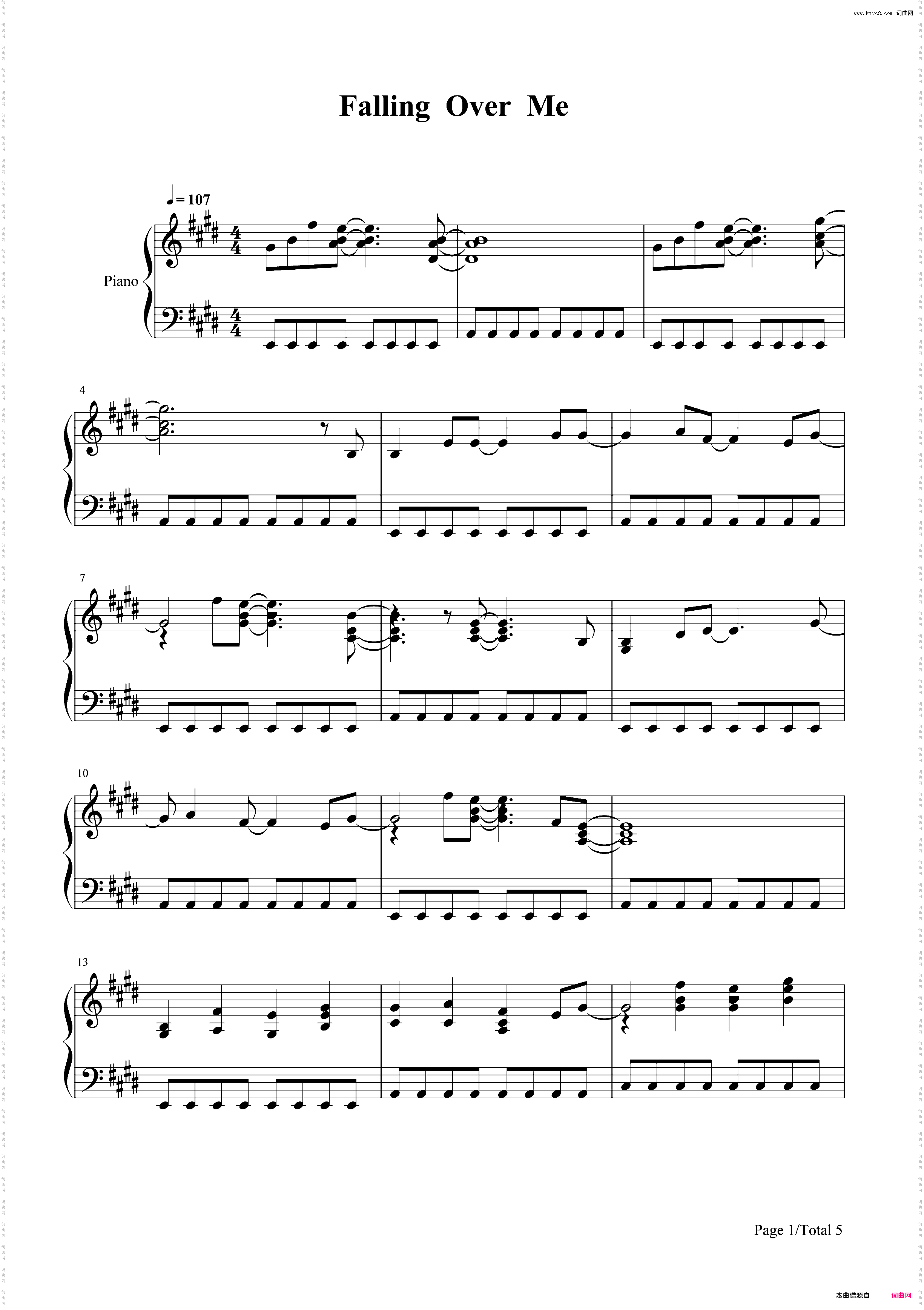 Falling Over Me-Demi Lovato