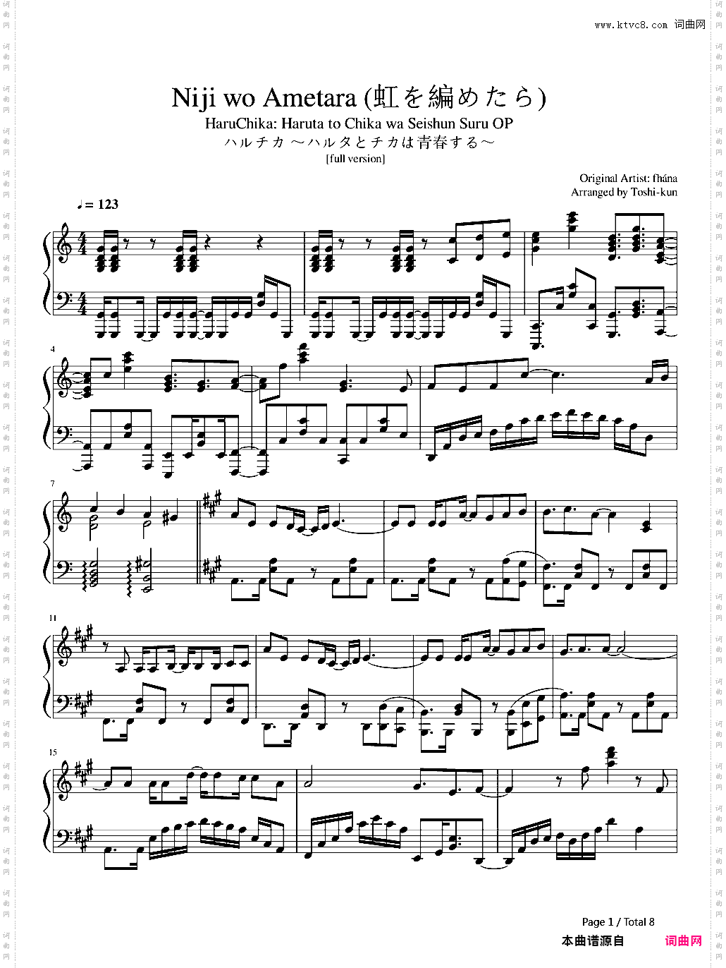 虹を編めたら-春&夏推理事件簿～春太与千夏的青春OP