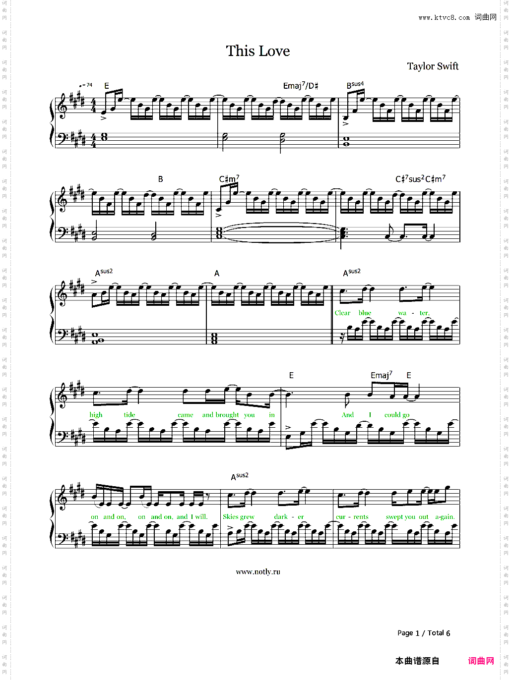 This Love-Taylor Swift