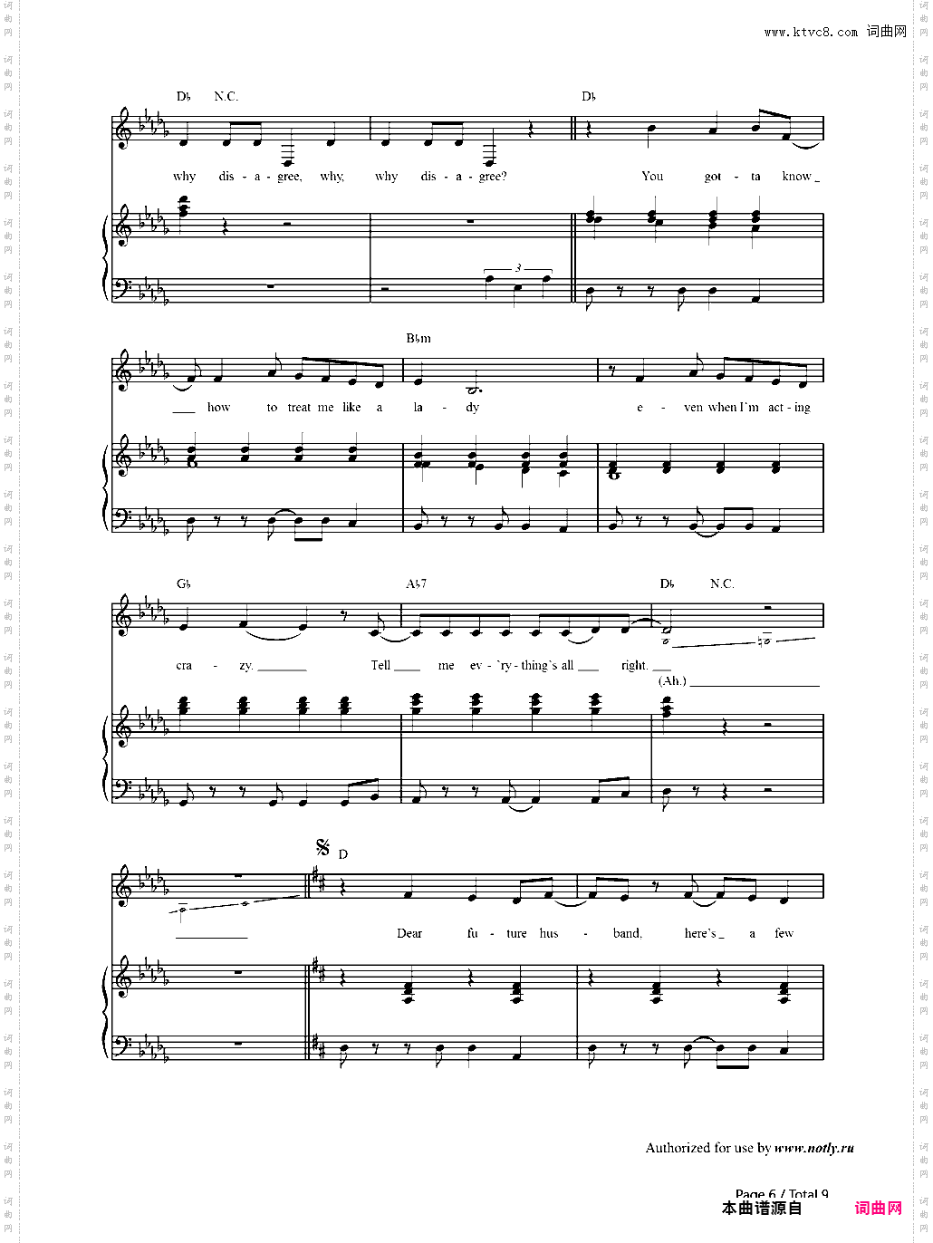 Dear Future Husband-Meghan Trainor