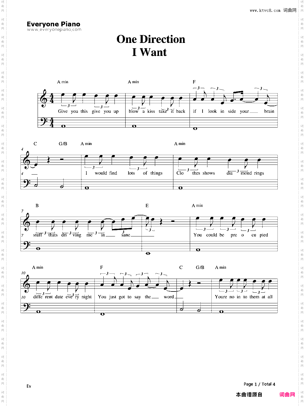 I Want-One Direction
