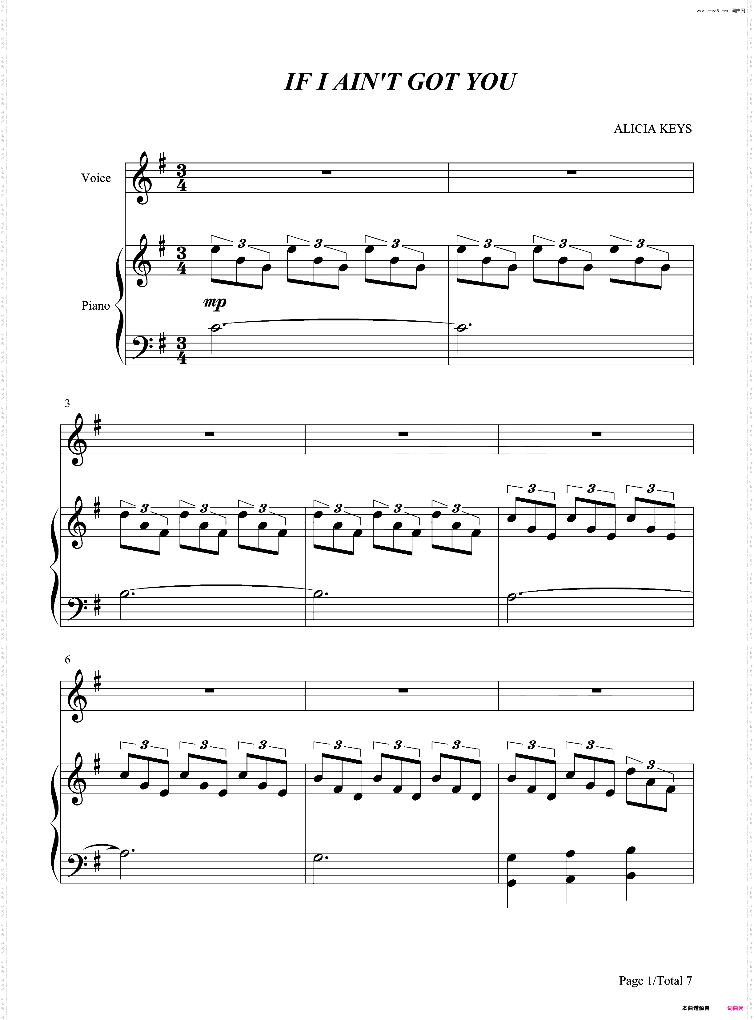 If I Ain't Got You-Alicia Keys