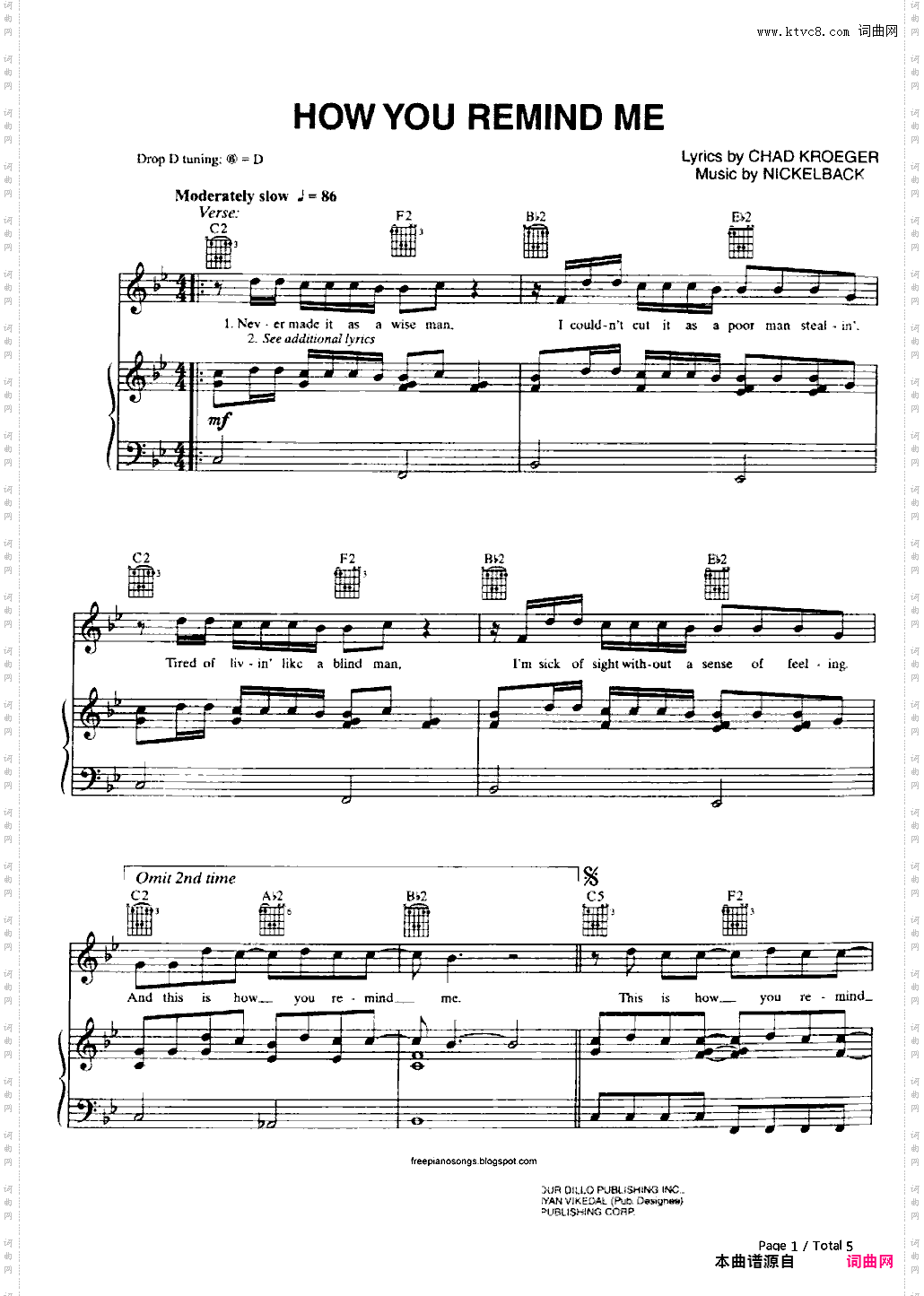 How You Remind Me-Nickelback