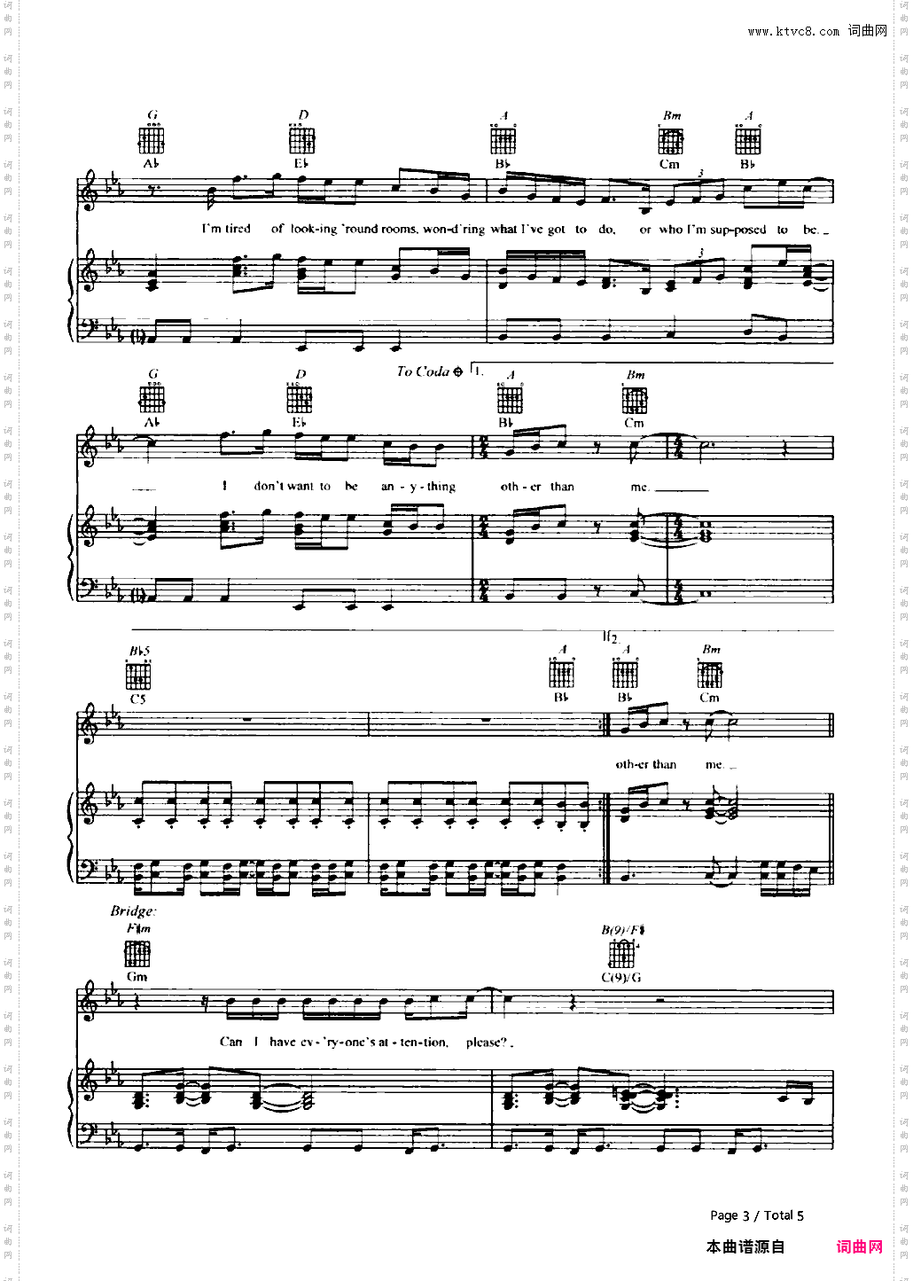 I Don't Want to Be-Gavin DeGraw
