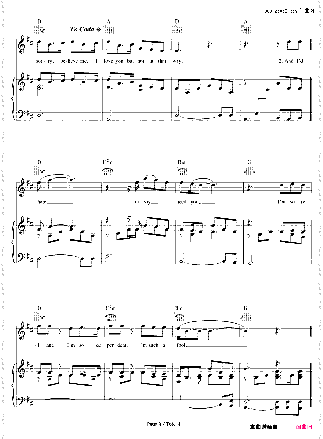 Not In That Way-Sam Smith