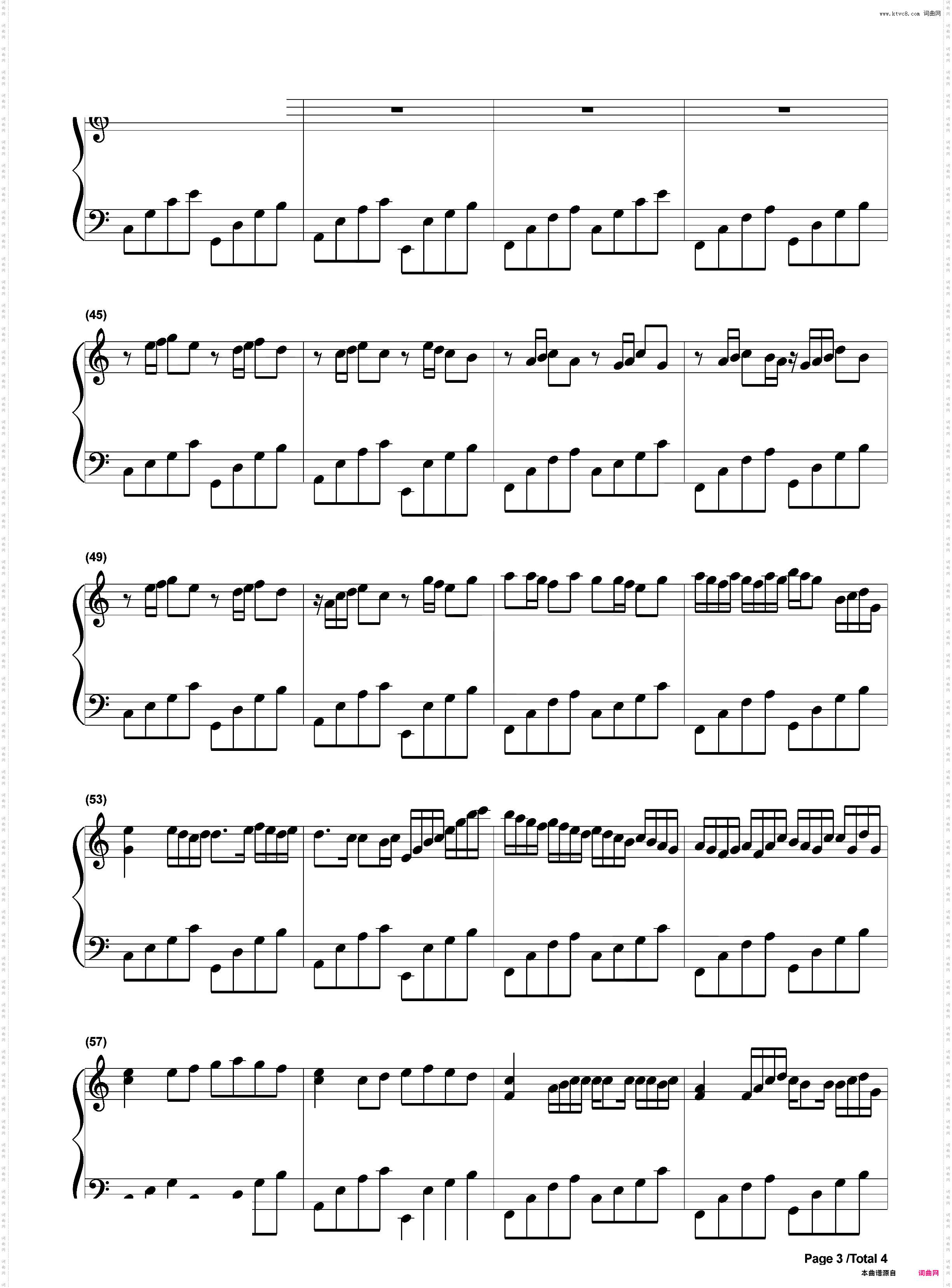 简单好听的八音盒曲
