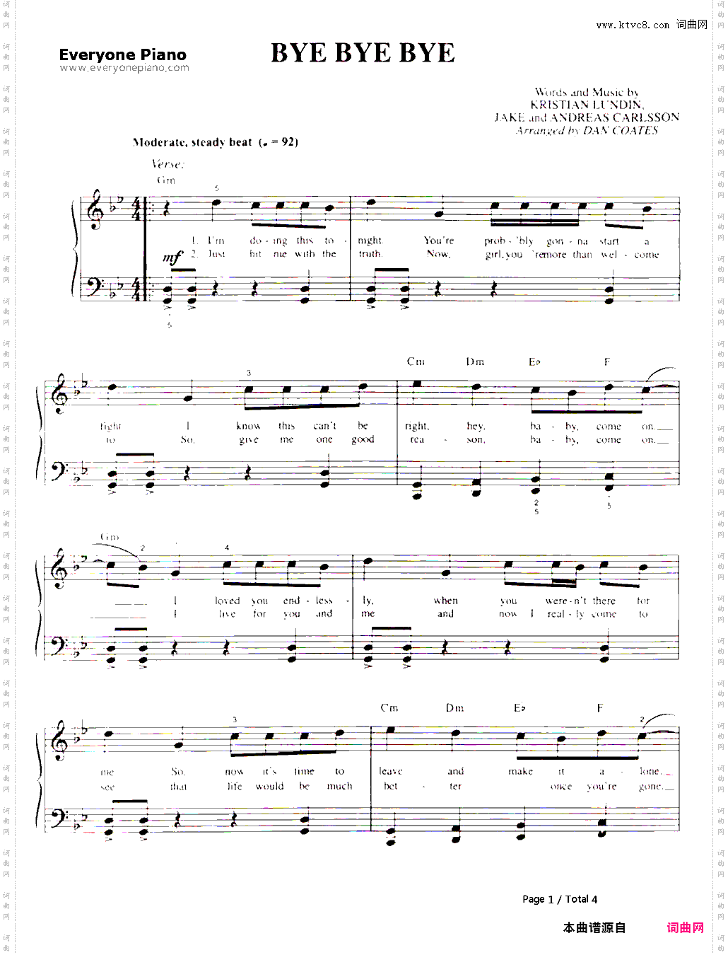 Bye Bye Bye-'N Sync