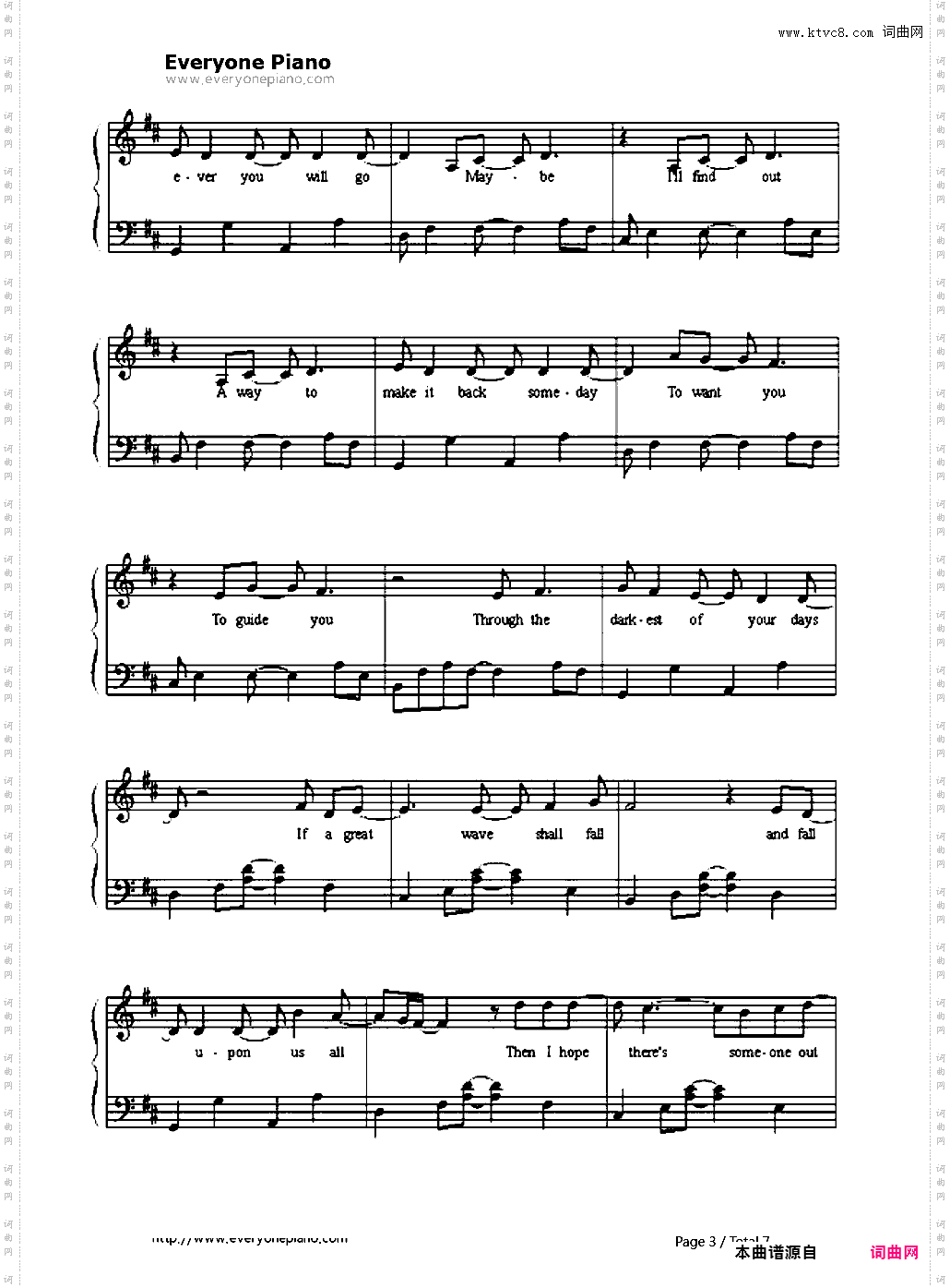 Wherever You Will Go-The Calling