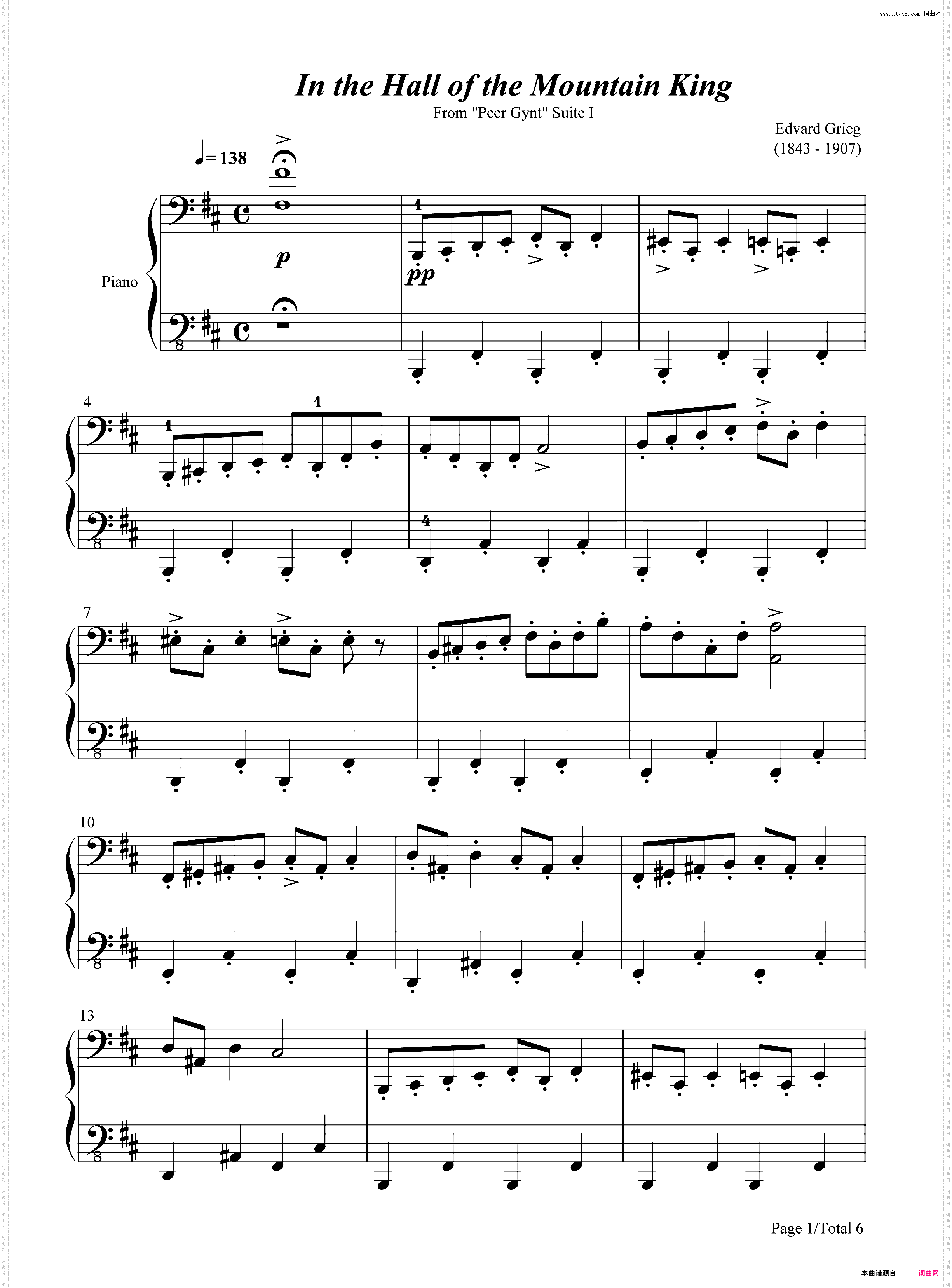 In the Hall of the Mountain King-培尔?金特-Edvard Grieg