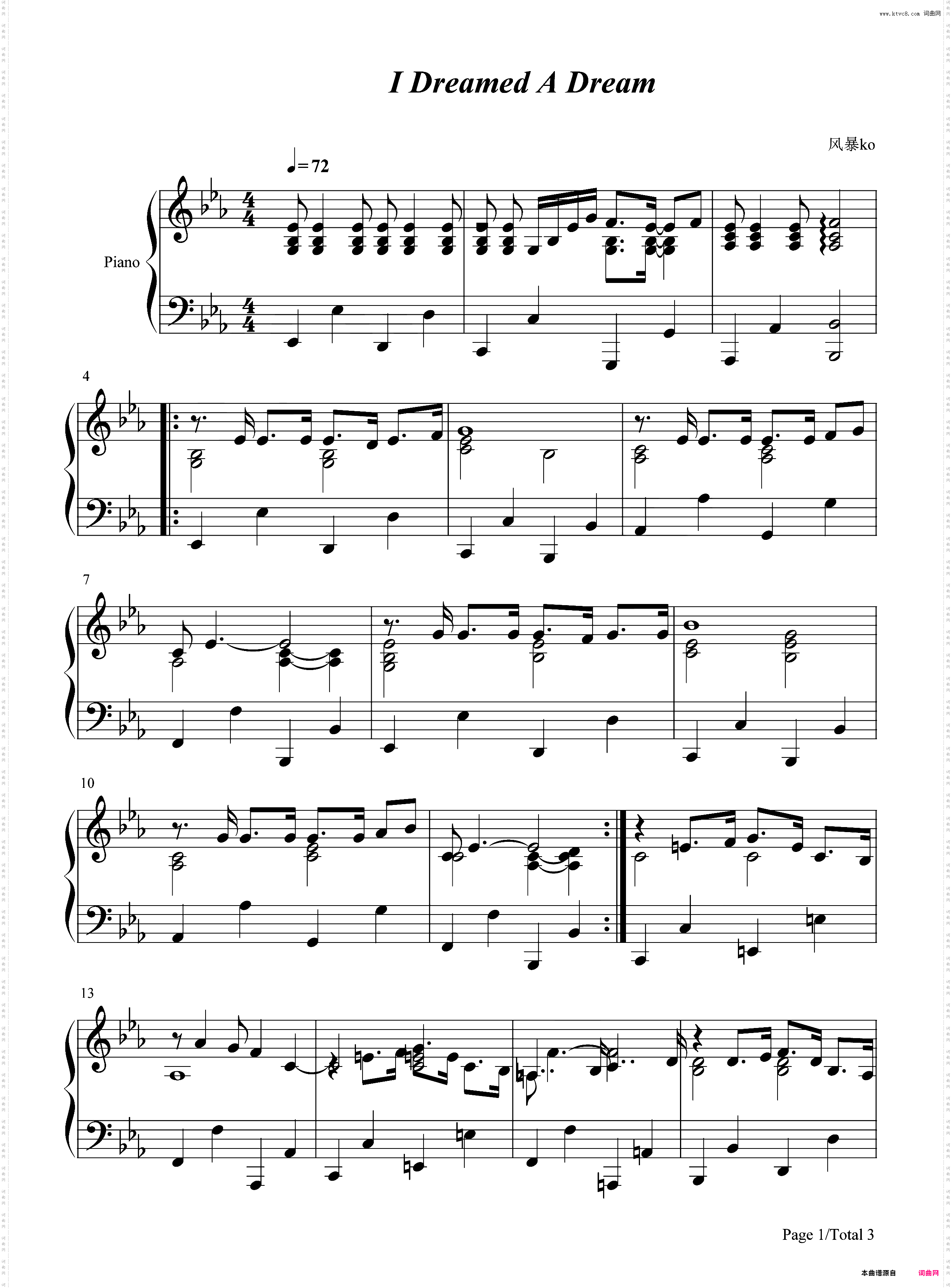 I Dreamed a Dream-悲惨世界 OST