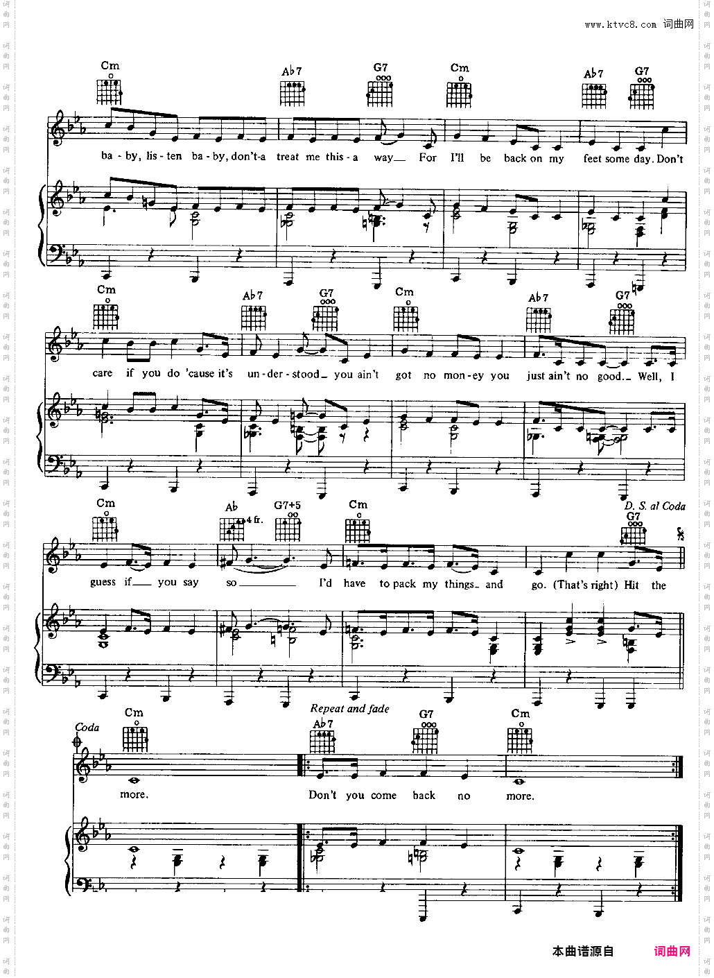 Hit the Road Jack-Ray Charles