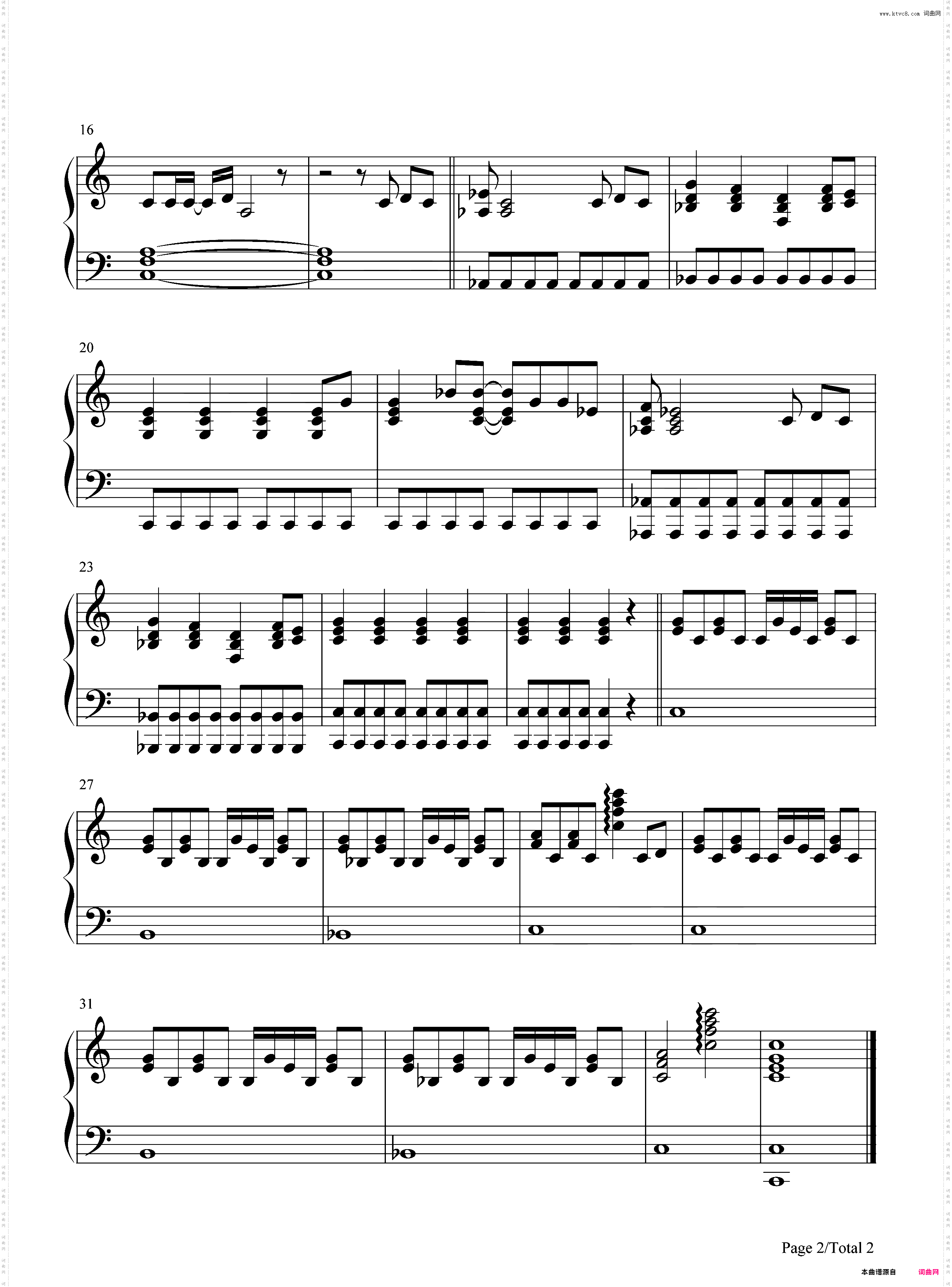 Home Sweet Home 简单版-M?tley Crüe
