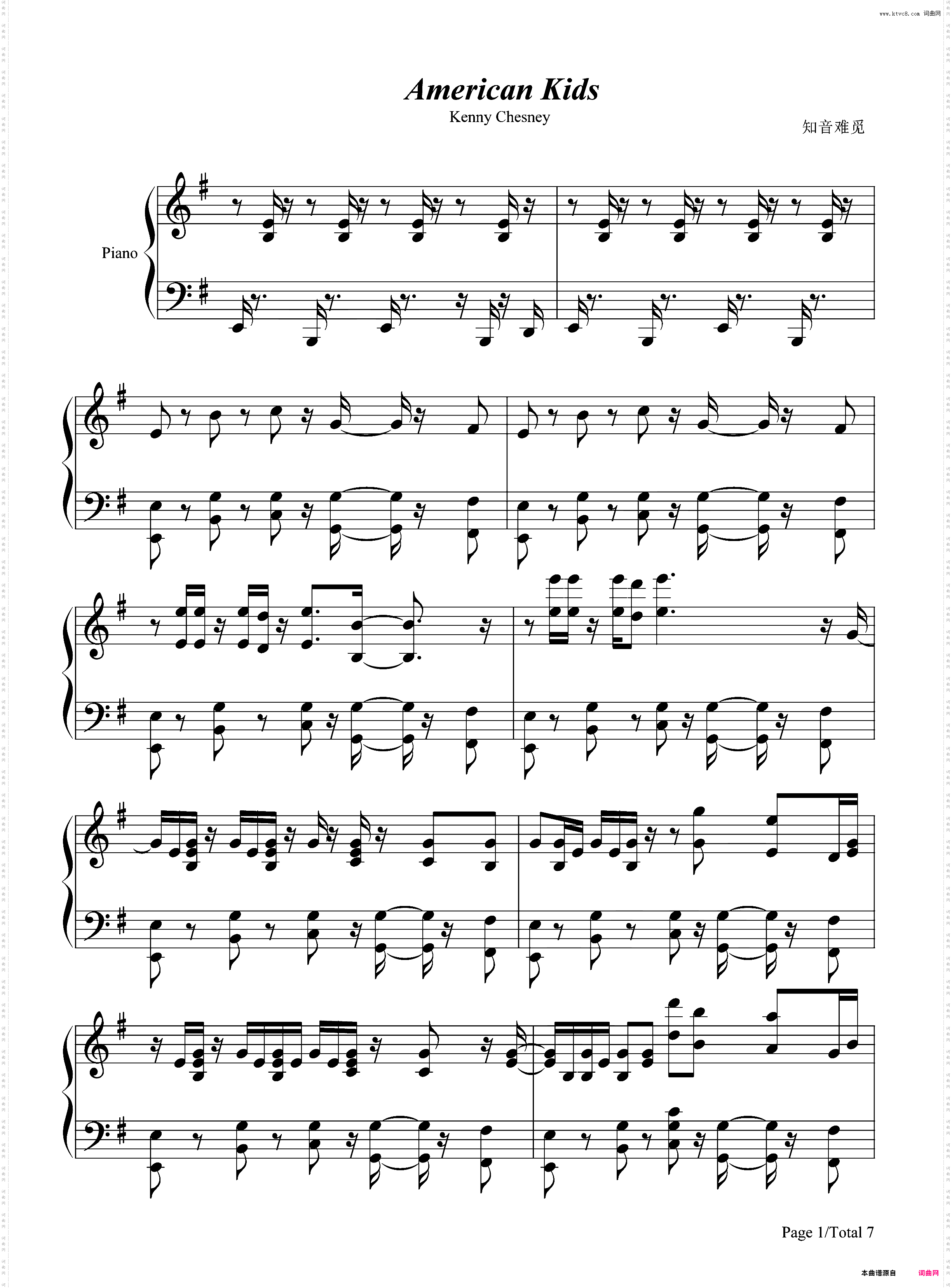 American Kids-Kenny Chesney
