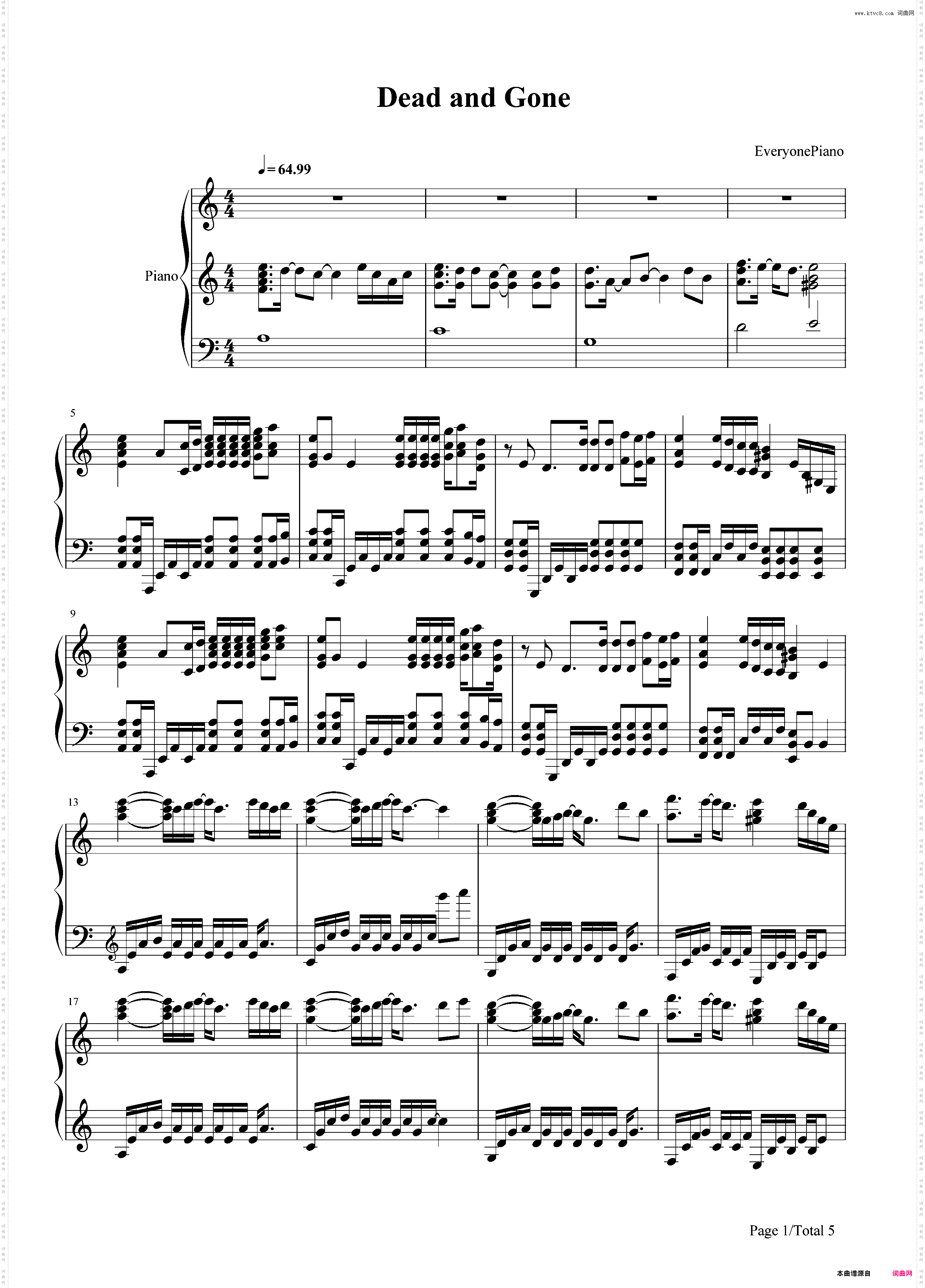 Dead and Gone-T·I· & Justin Timberlake