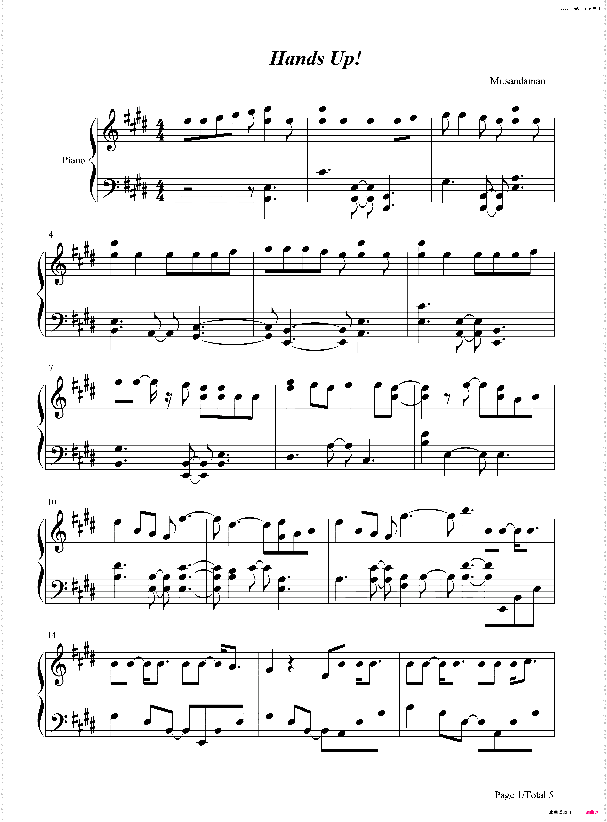 Hands Up!-One Piece OP 16-海贼王 OP16