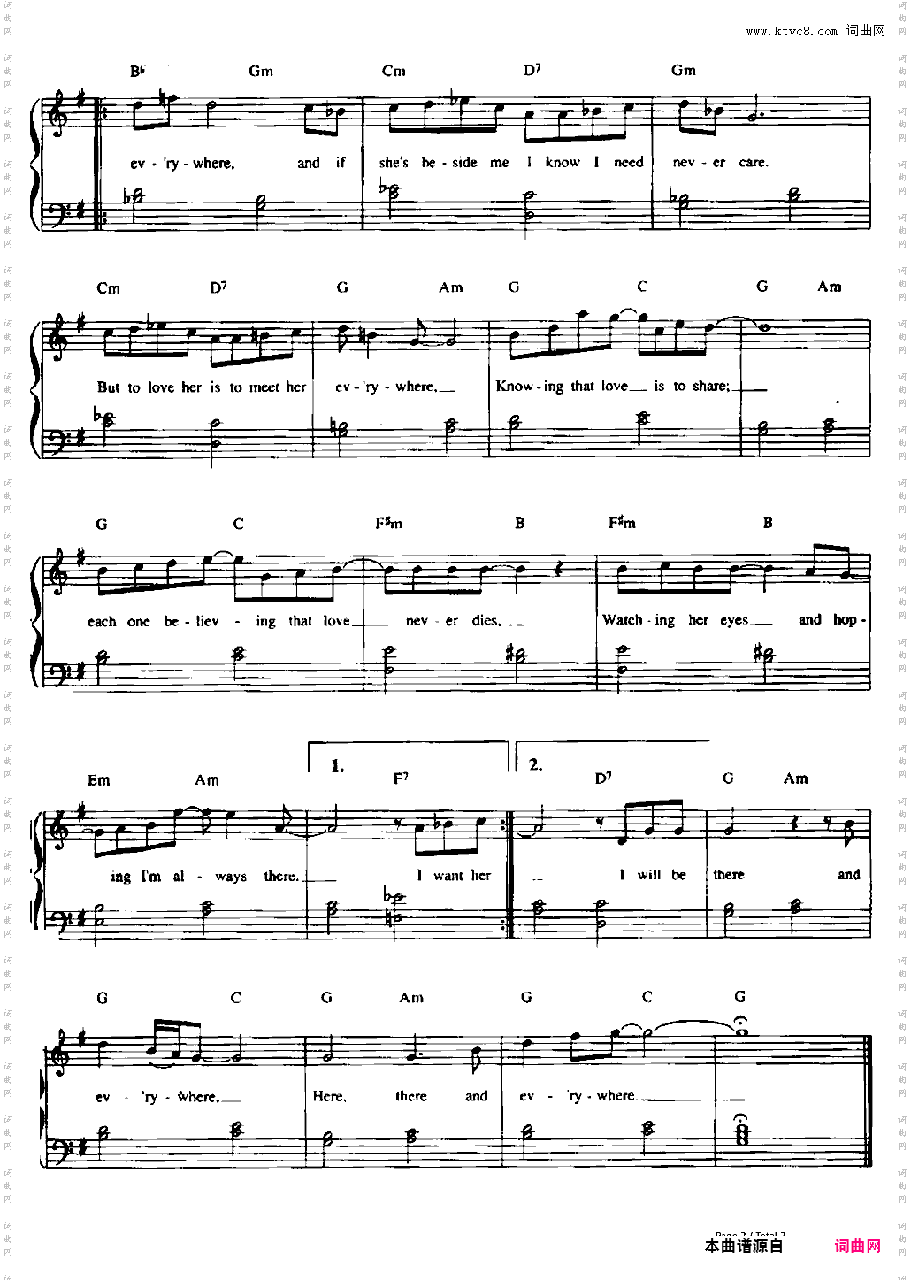 Here There and Everywhere-The Beatles