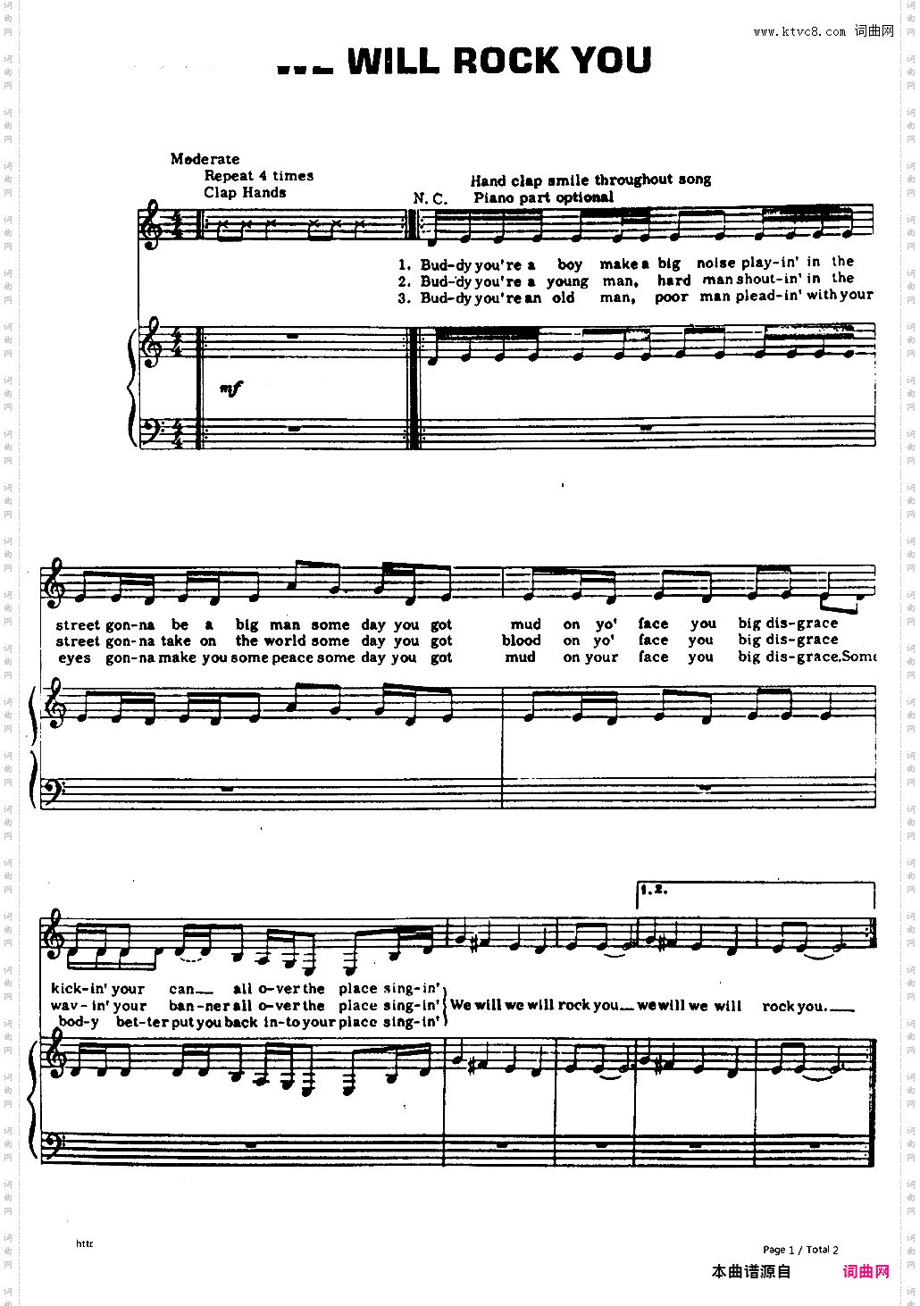 We Will Rock You-Queen