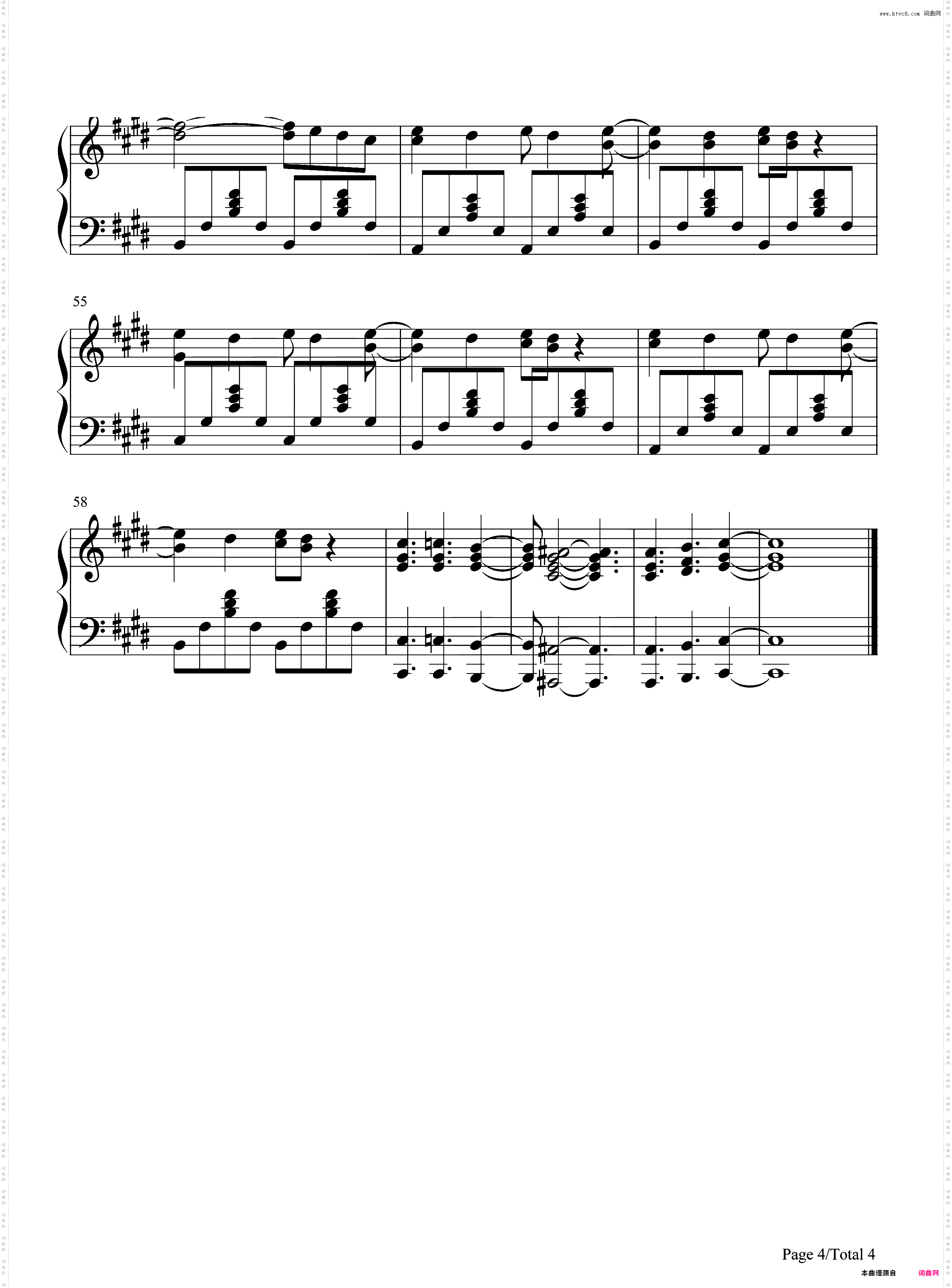 届かない恋-《白色相簿第二季》op -EOP教学曲