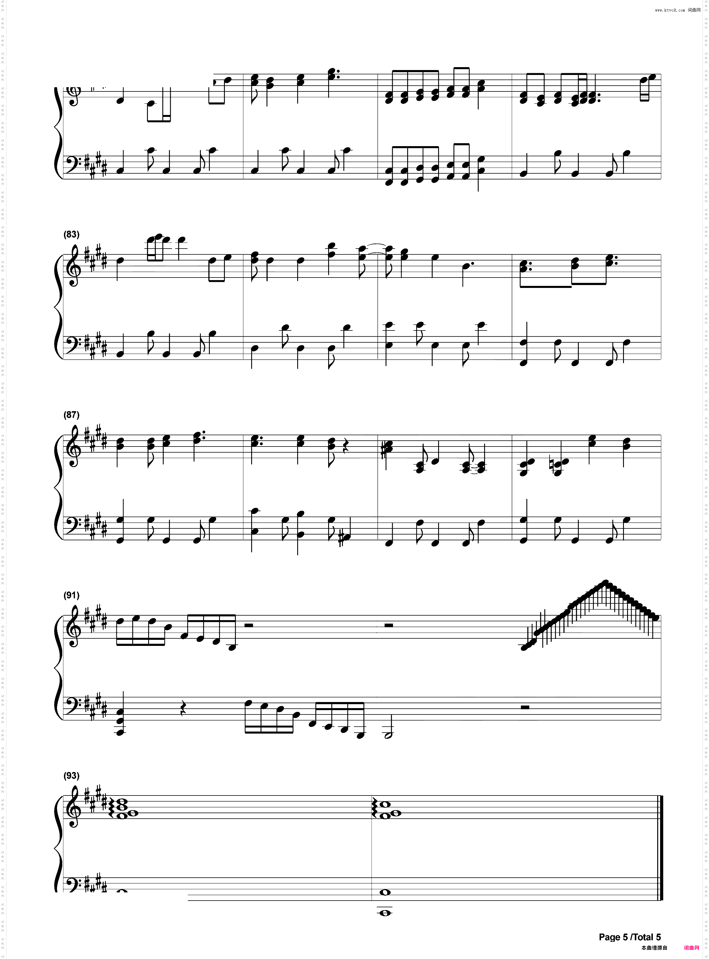 悲伤的天使-Sad Angel-俄罗斯钢琴曲