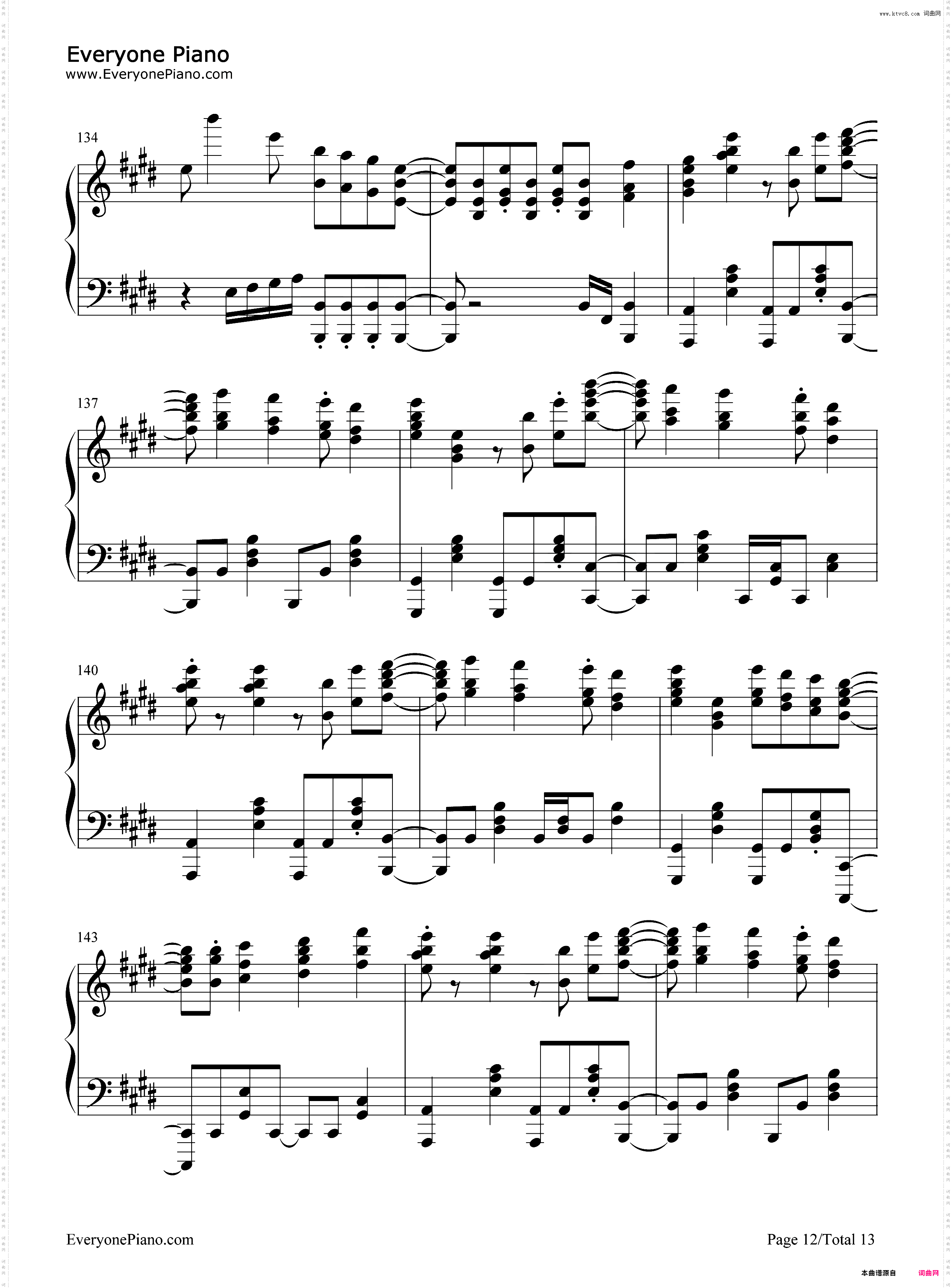 五等分の軌跡-五等分的新娘主题曲