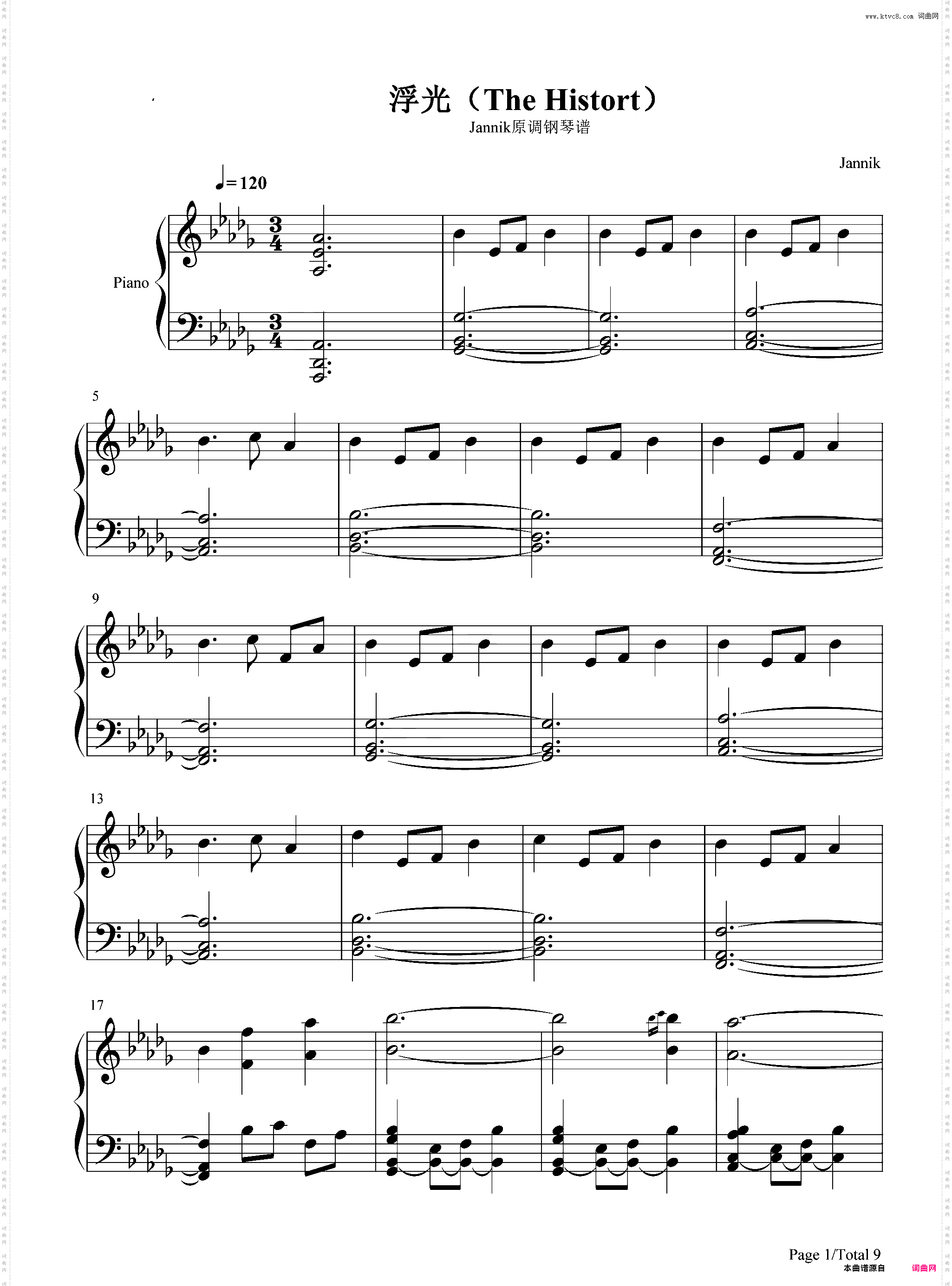 浮光 The History-Jannik