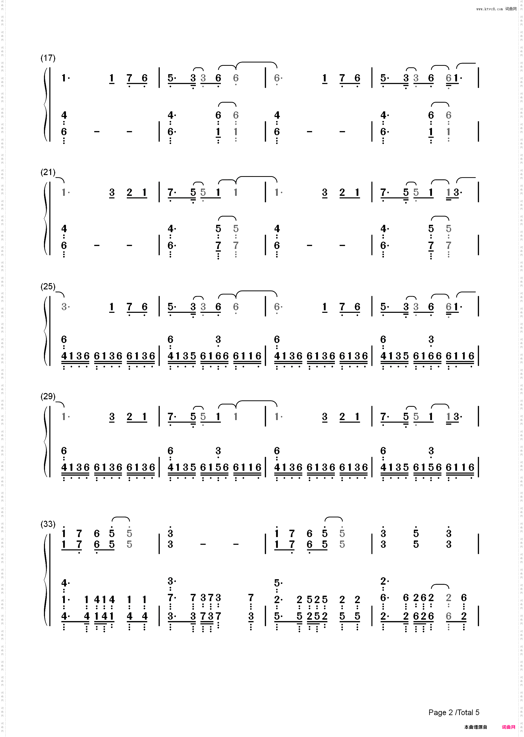 One Final Chance-原版谱-命令与征服心灵终结BGM