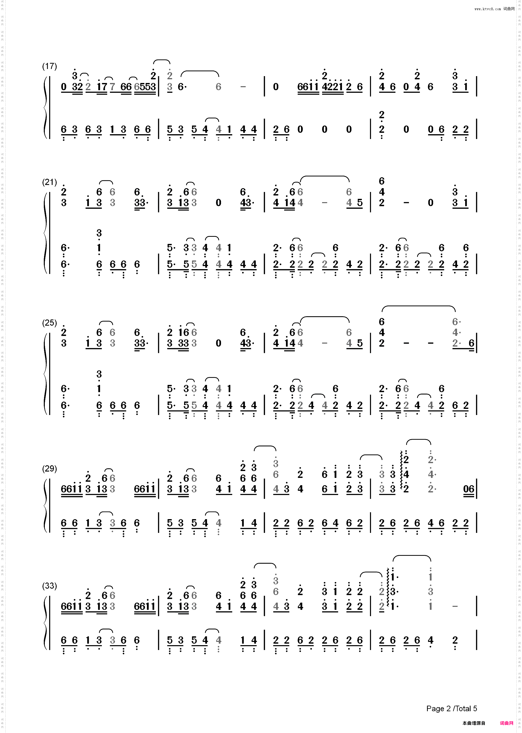 Lost in the Fire-Gesaffelstein ft The Weeknd_简谱版