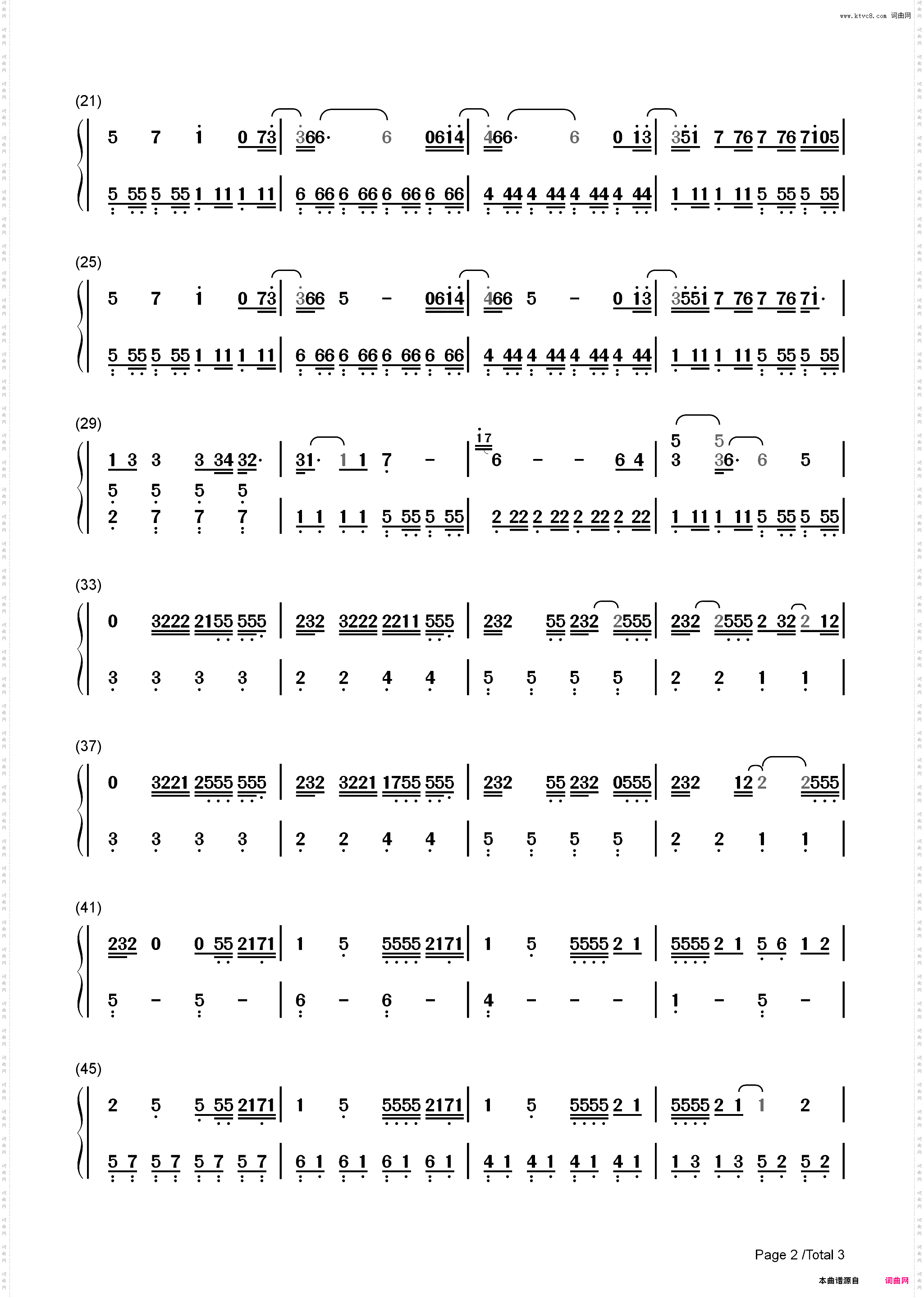 Right Where You Left Me-Taylor Swift_简谱版