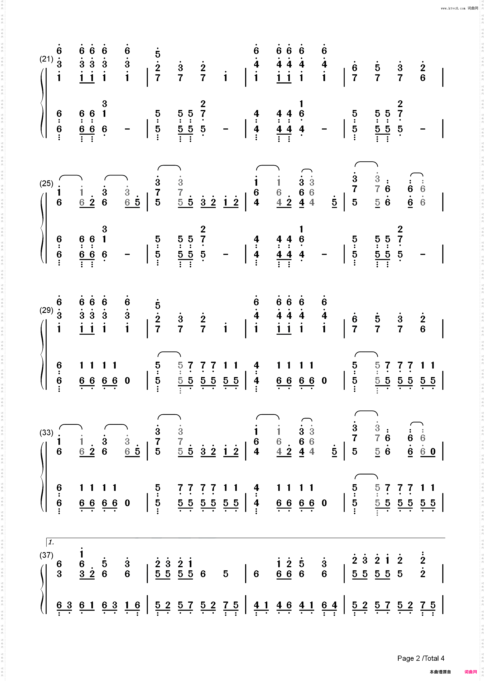 Dream Glow-防弹少年团和Charli XCX_简谱版