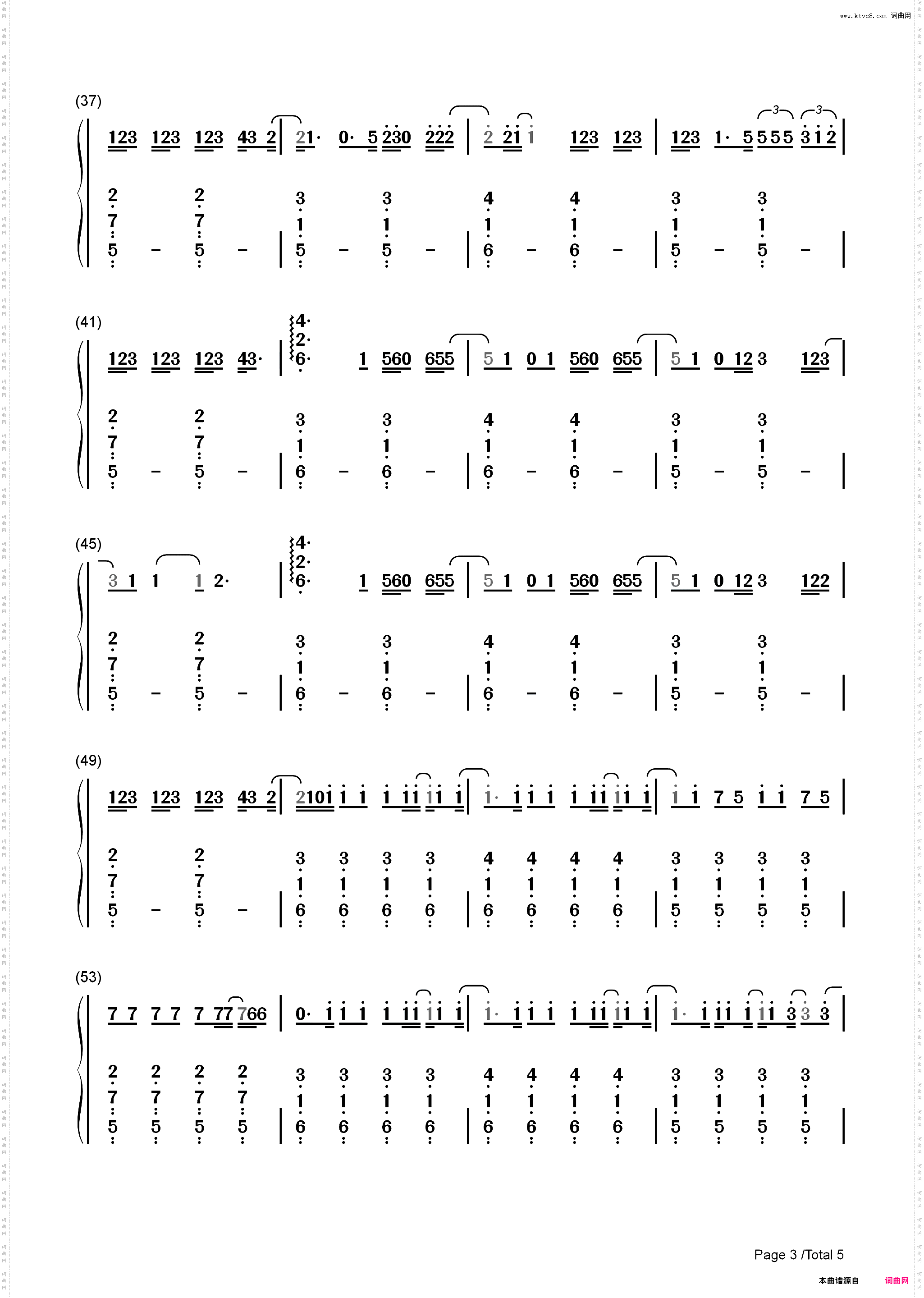 Marjorie-Taylor Swift_简谱版