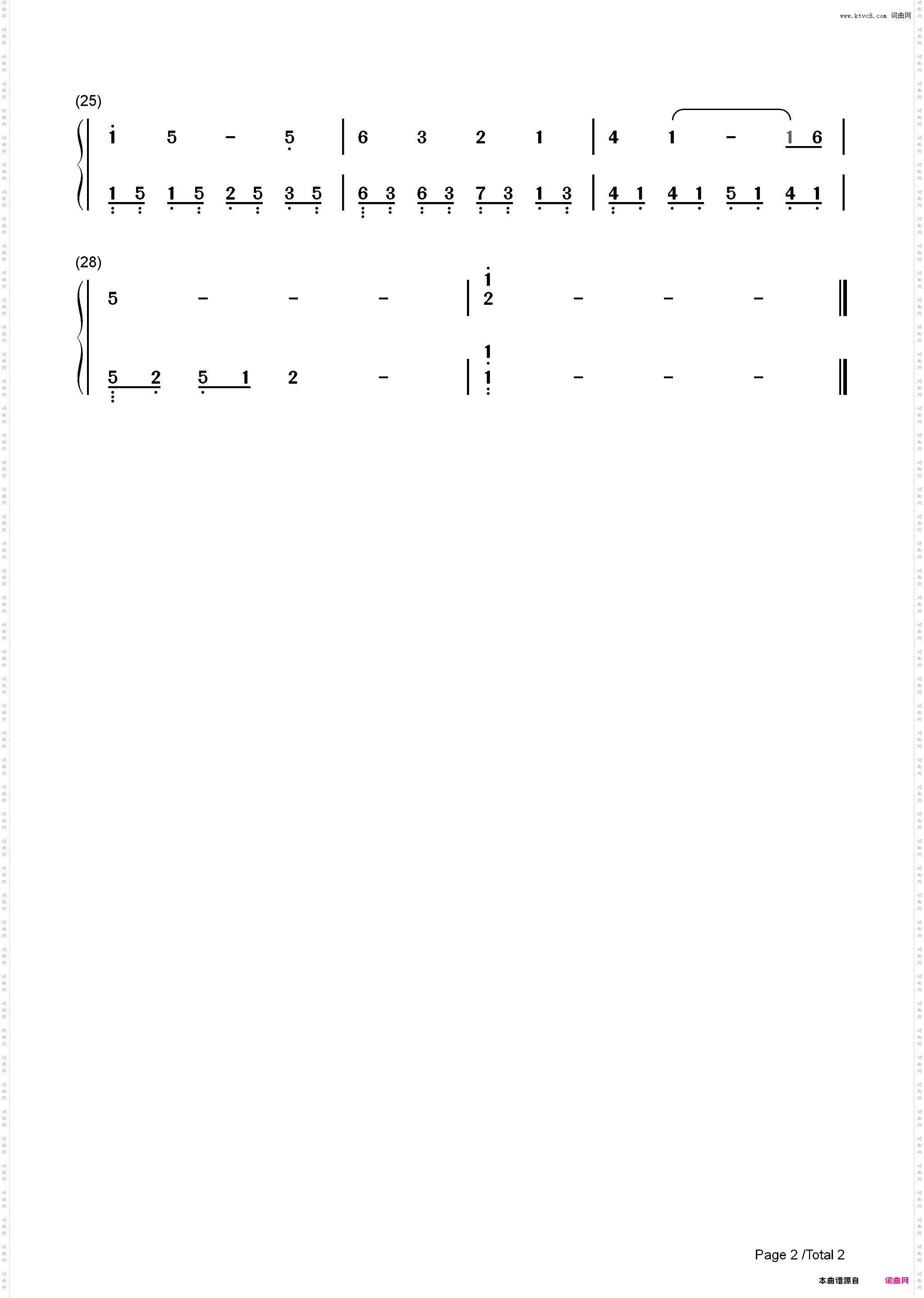 Nachdi Phira-神秘巨星电影插曲-C调简单版_简谱版