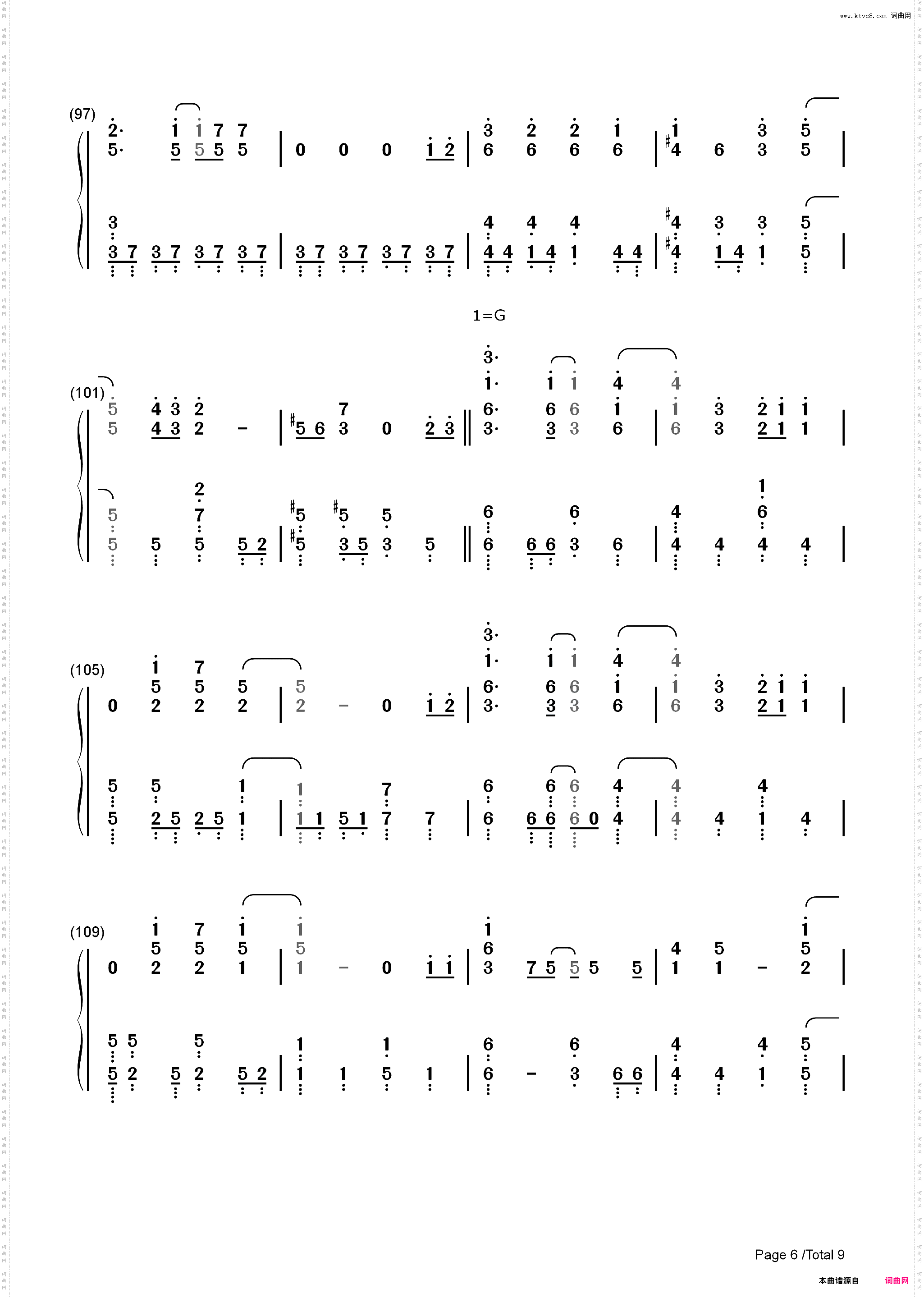 炎-鬼灭之刃无限列车篇主题曲_简谱版