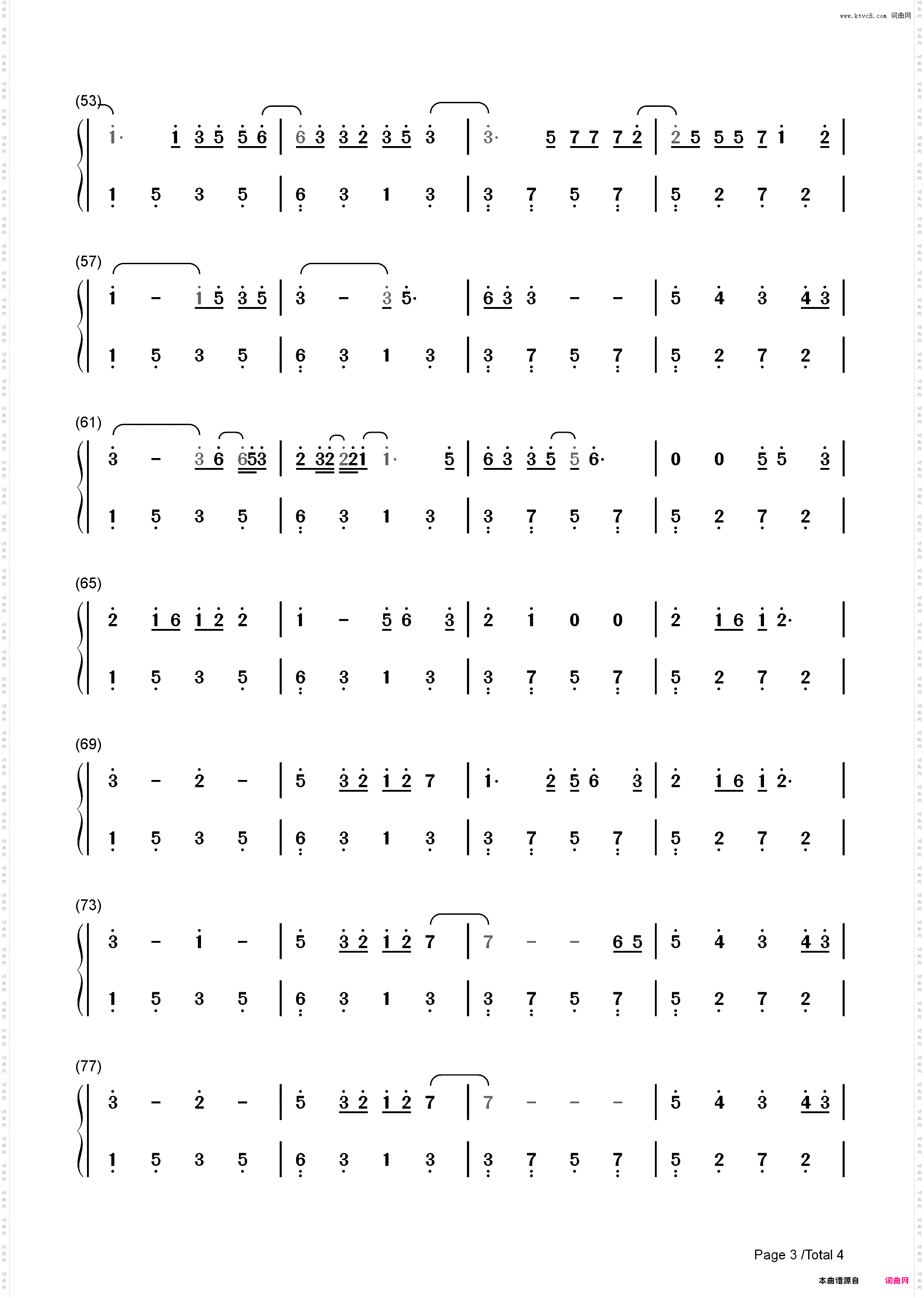 Save Your Tears-The Weeknd_简谱版