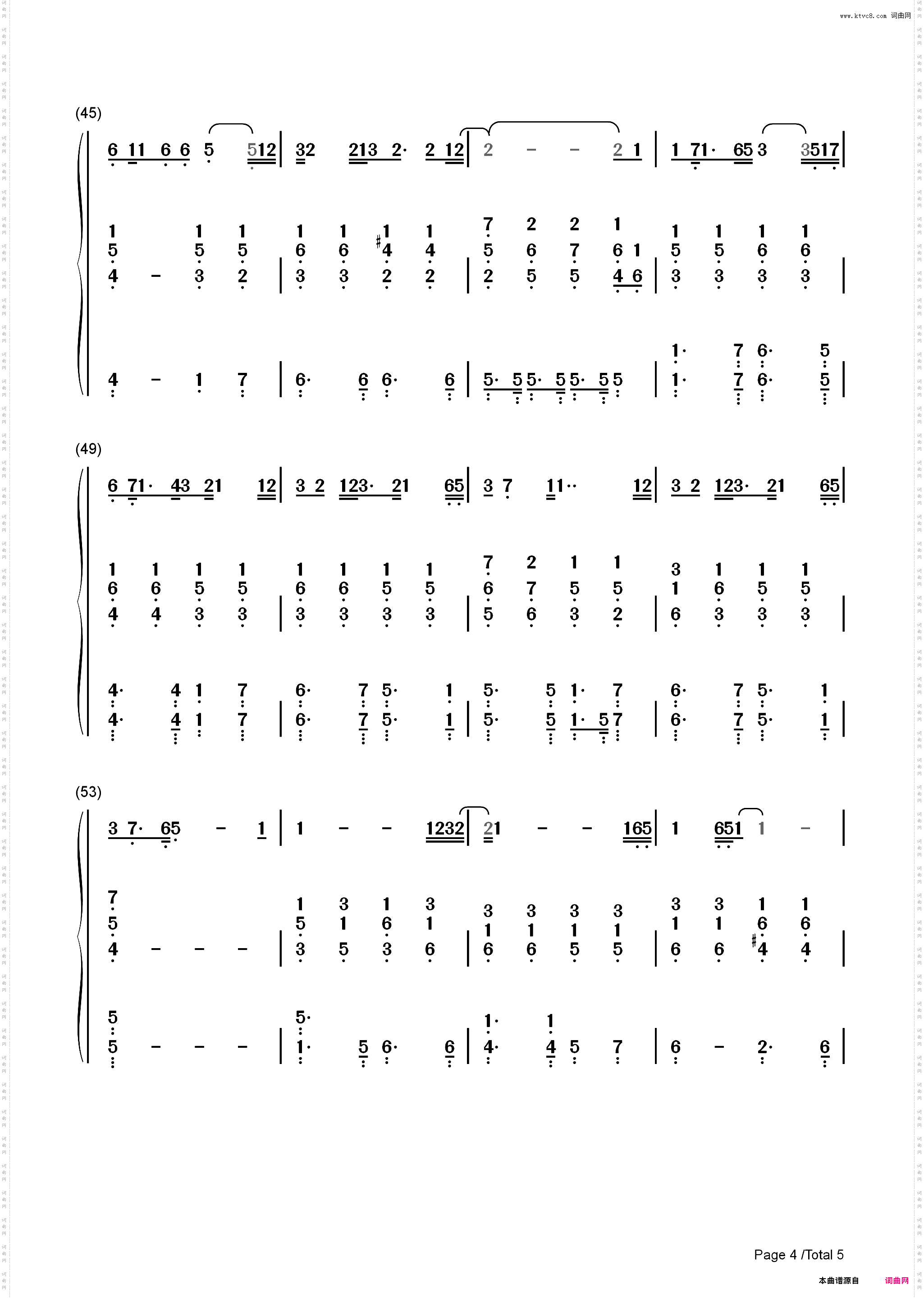Rainbow-Kacey Musgraves_简谱版