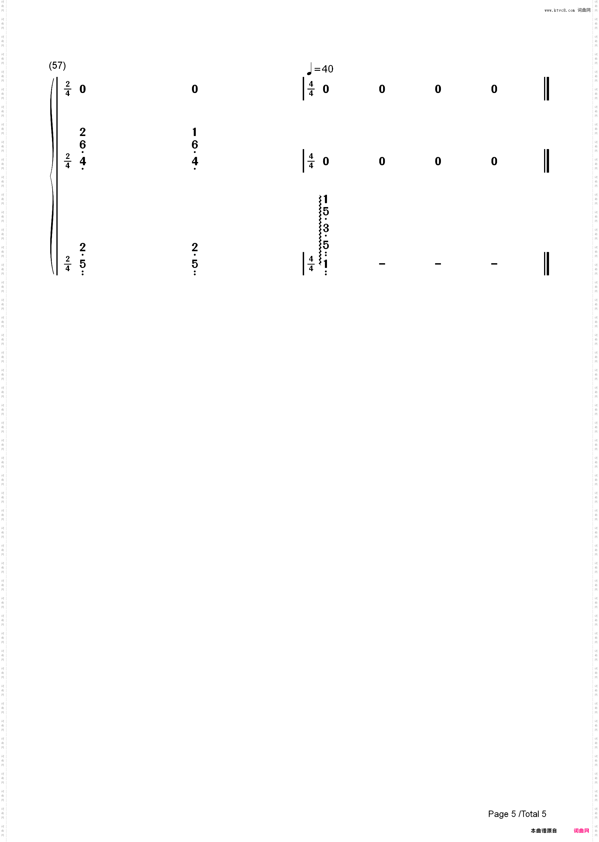 Rainbow-Kacey Musgraves_简谱版
