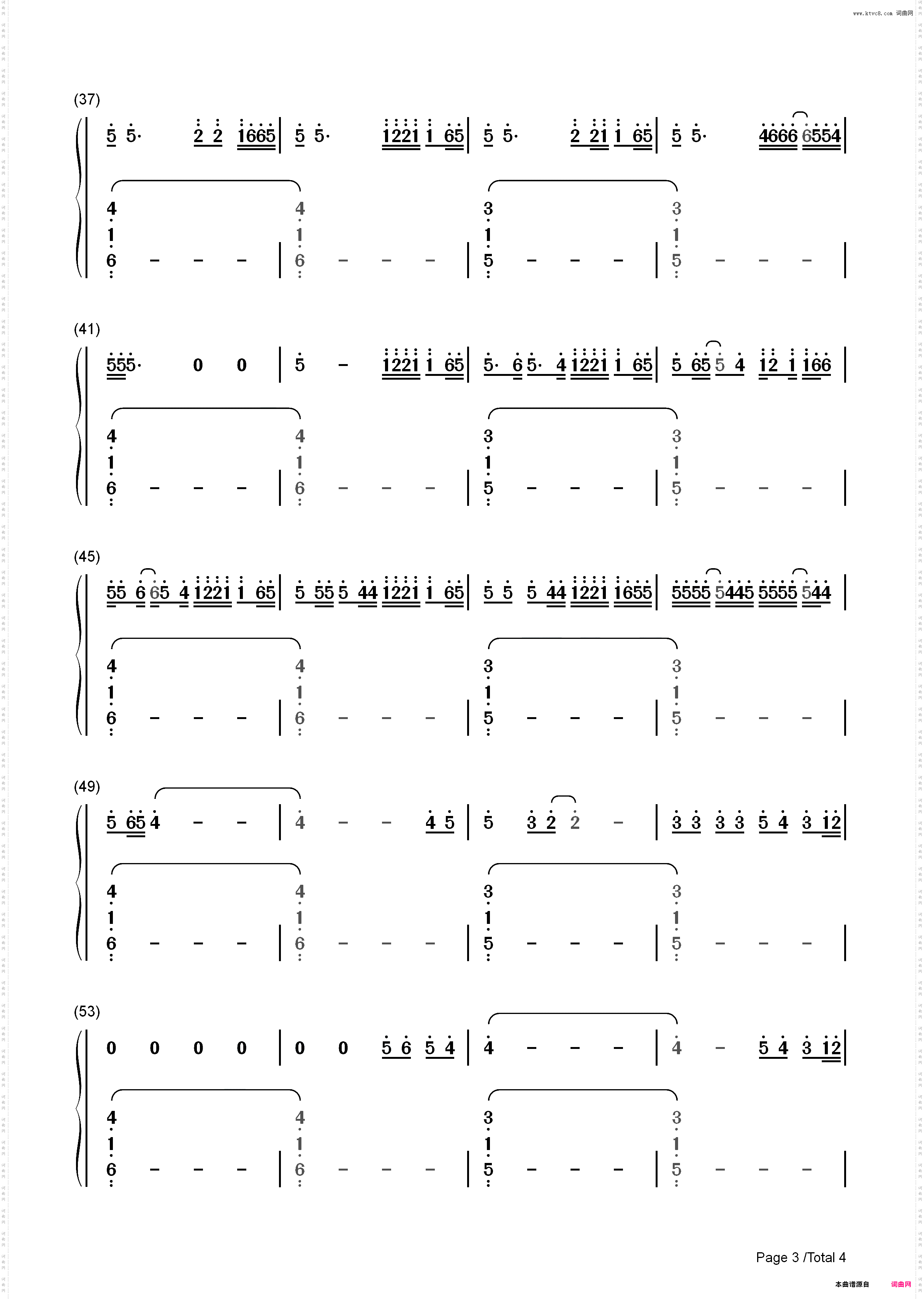 Time Flies-Drake_简谱版