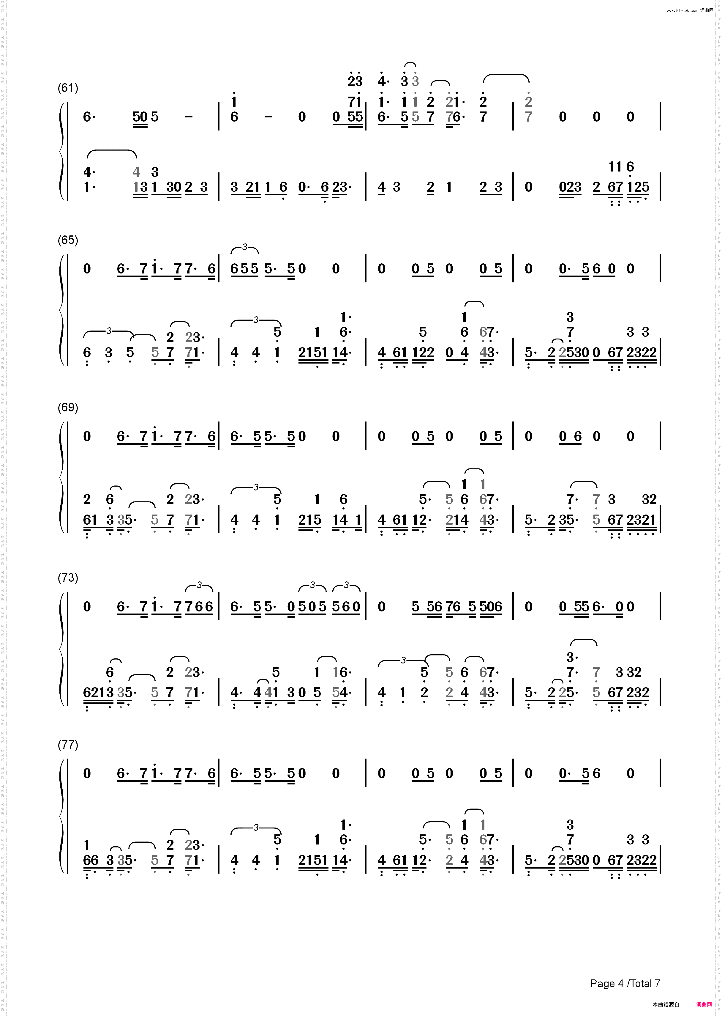 Afire Love-Ed Sheeran_简谱版