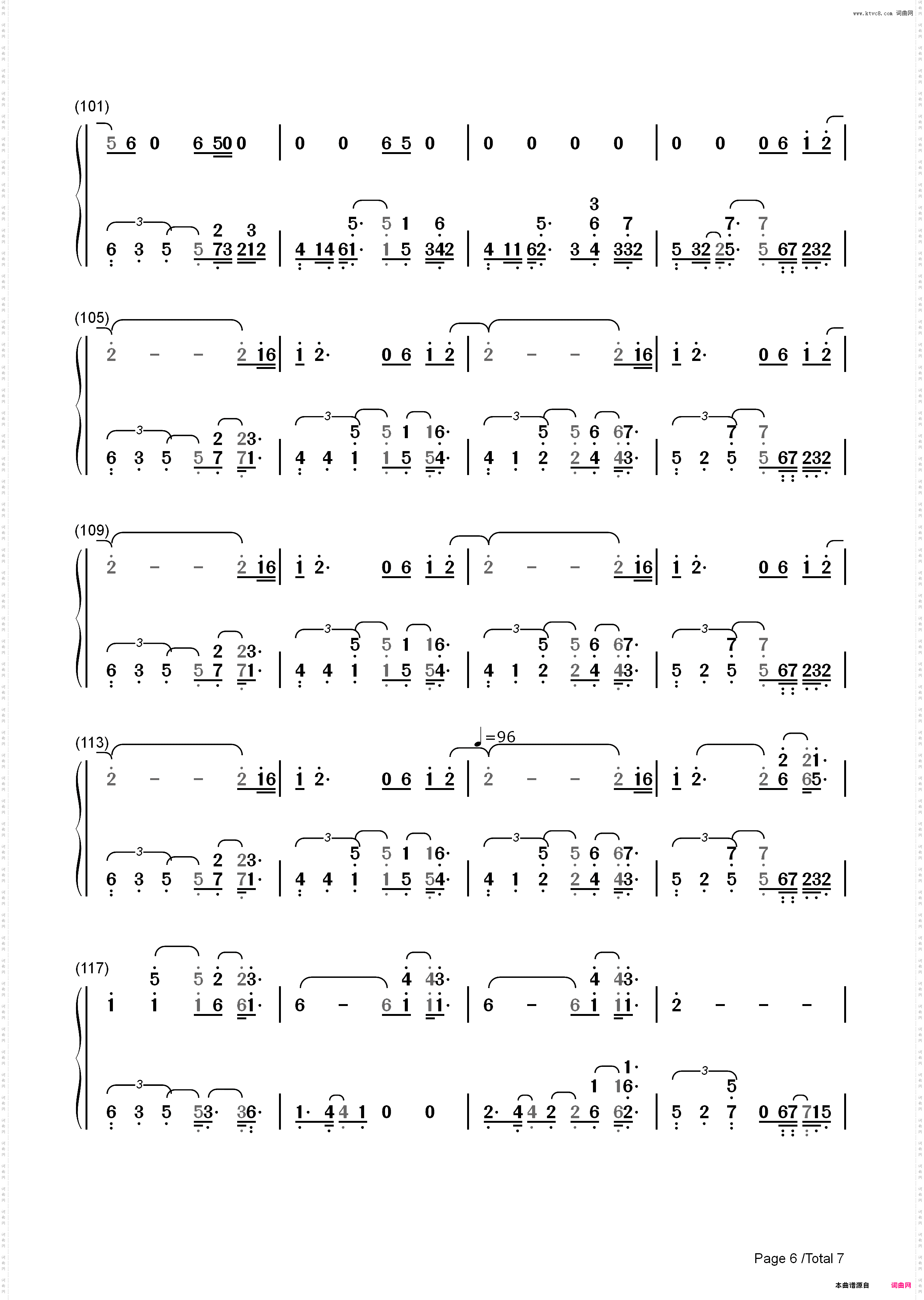Afire Love-Ed Sheeran_简谱版