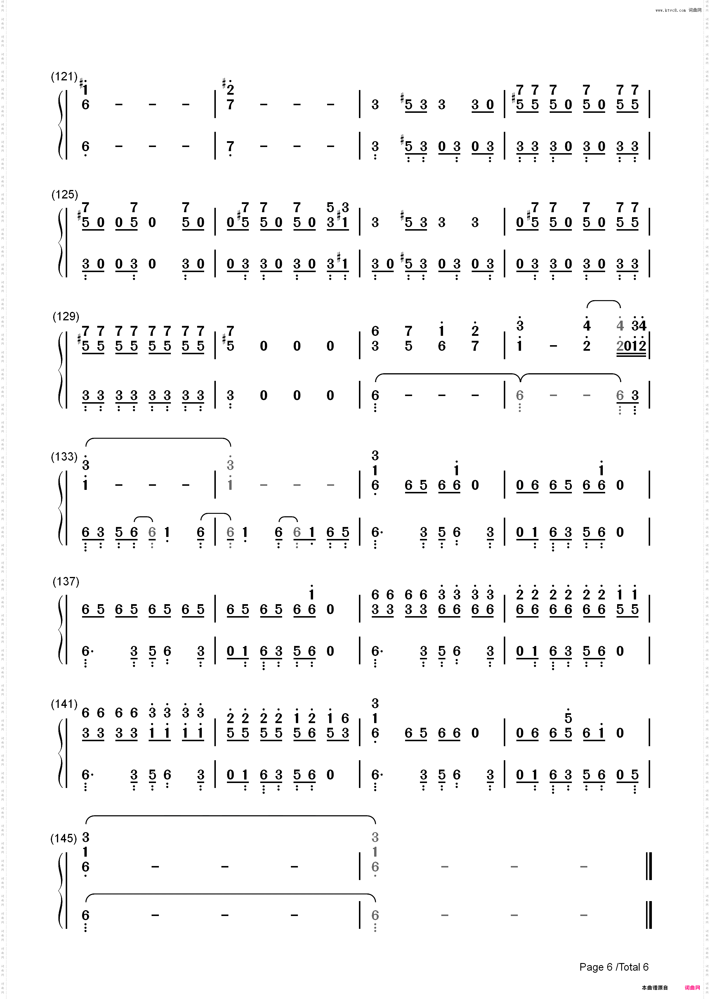 Hangover-Psy & Snoop Dogg_简谱版