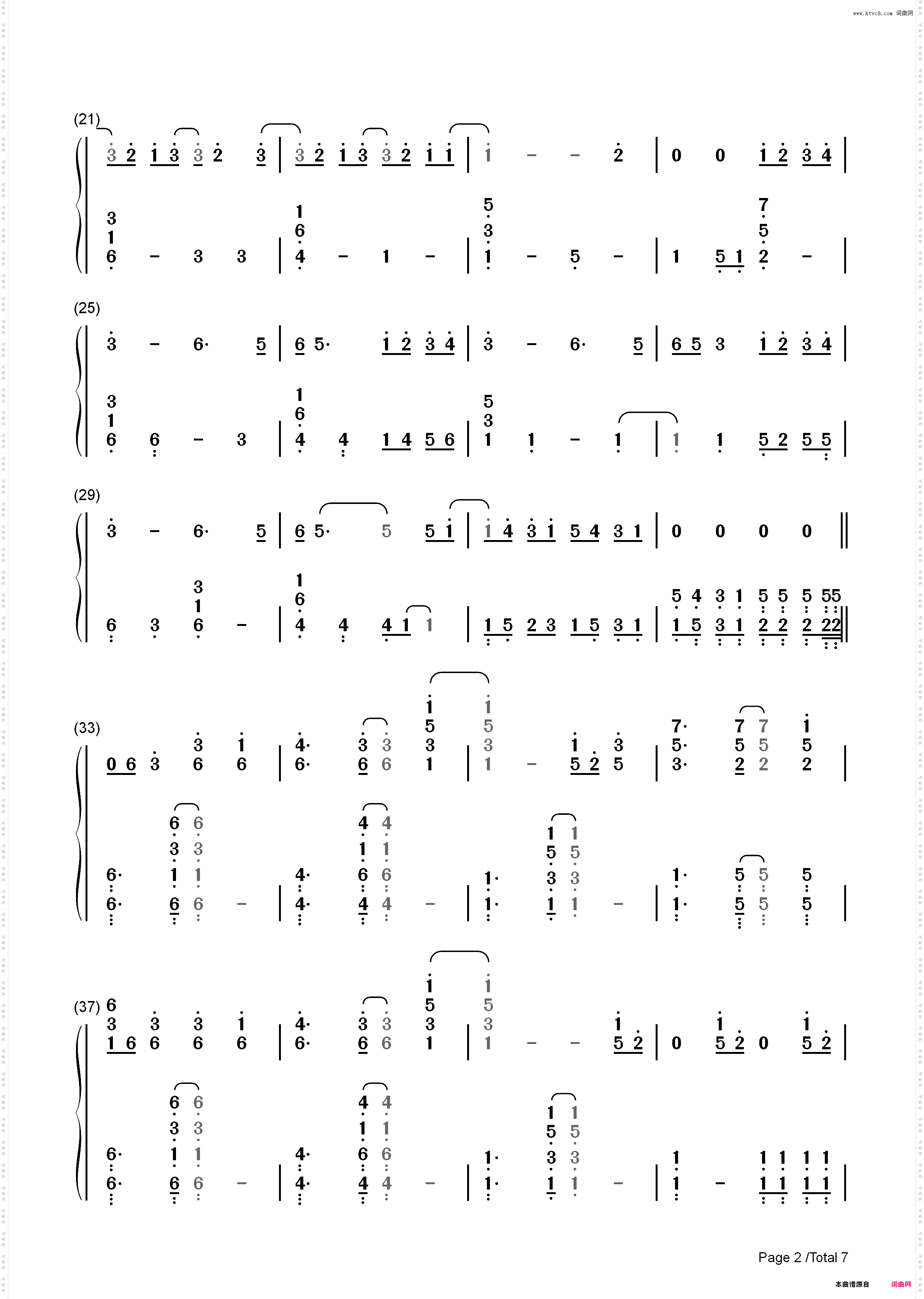 If I Lose Myself-OneRepublic_简谱版