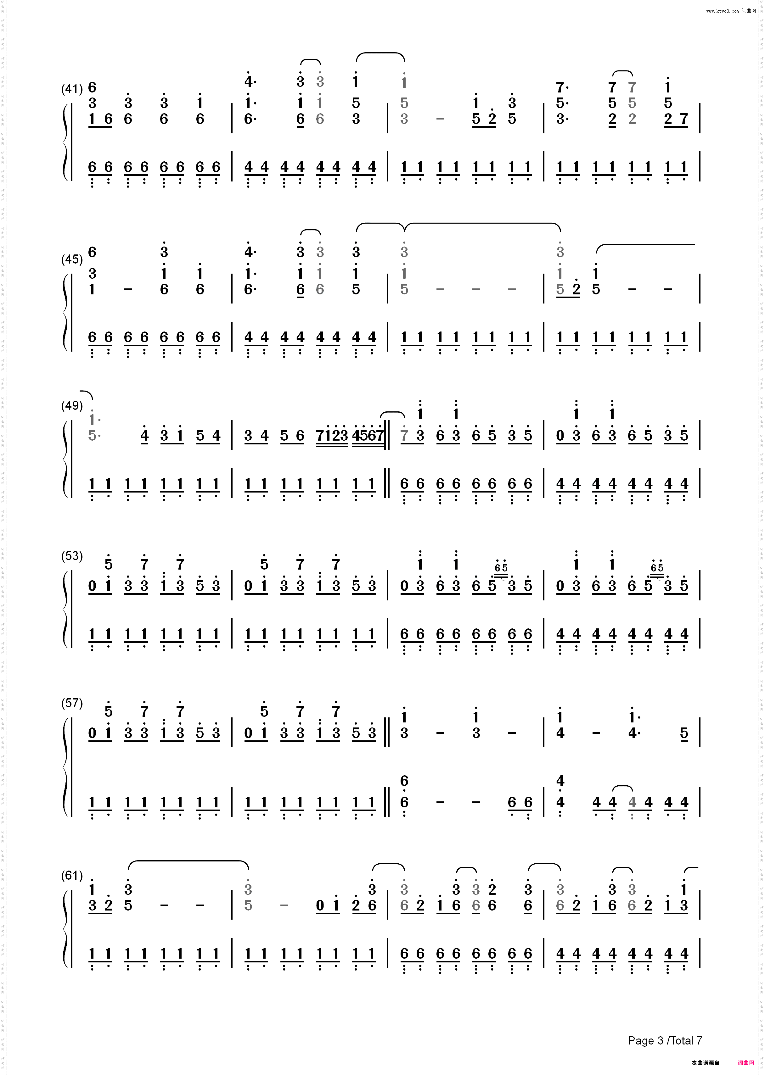 If I Lose Myself-OneRepublic_简谱版