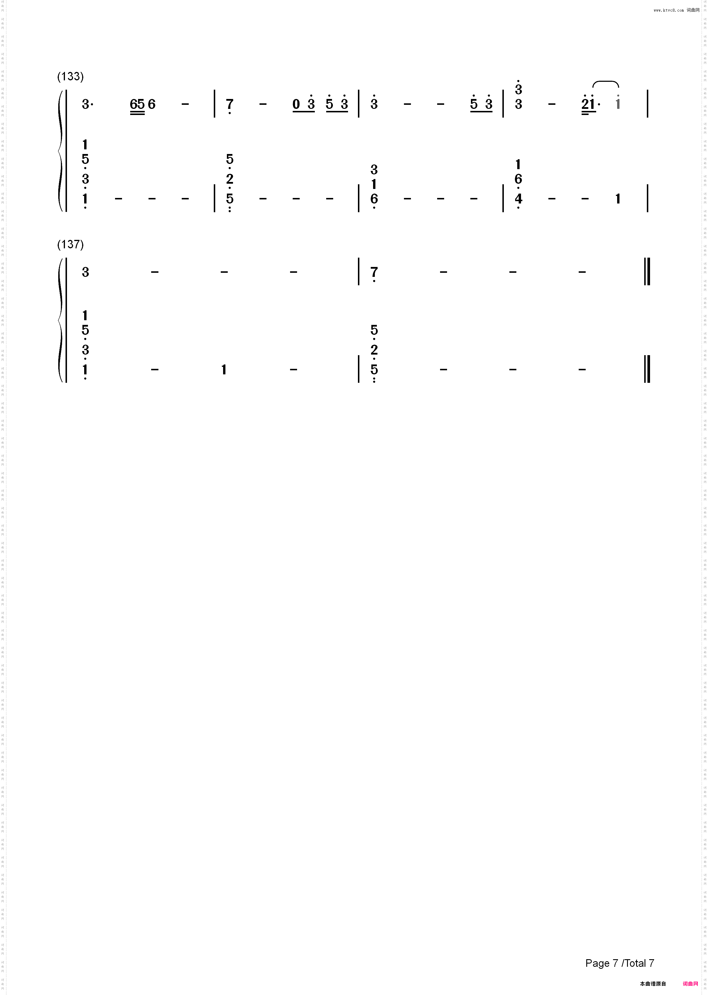 If I Lose Myself-OneRepublic_简谱版