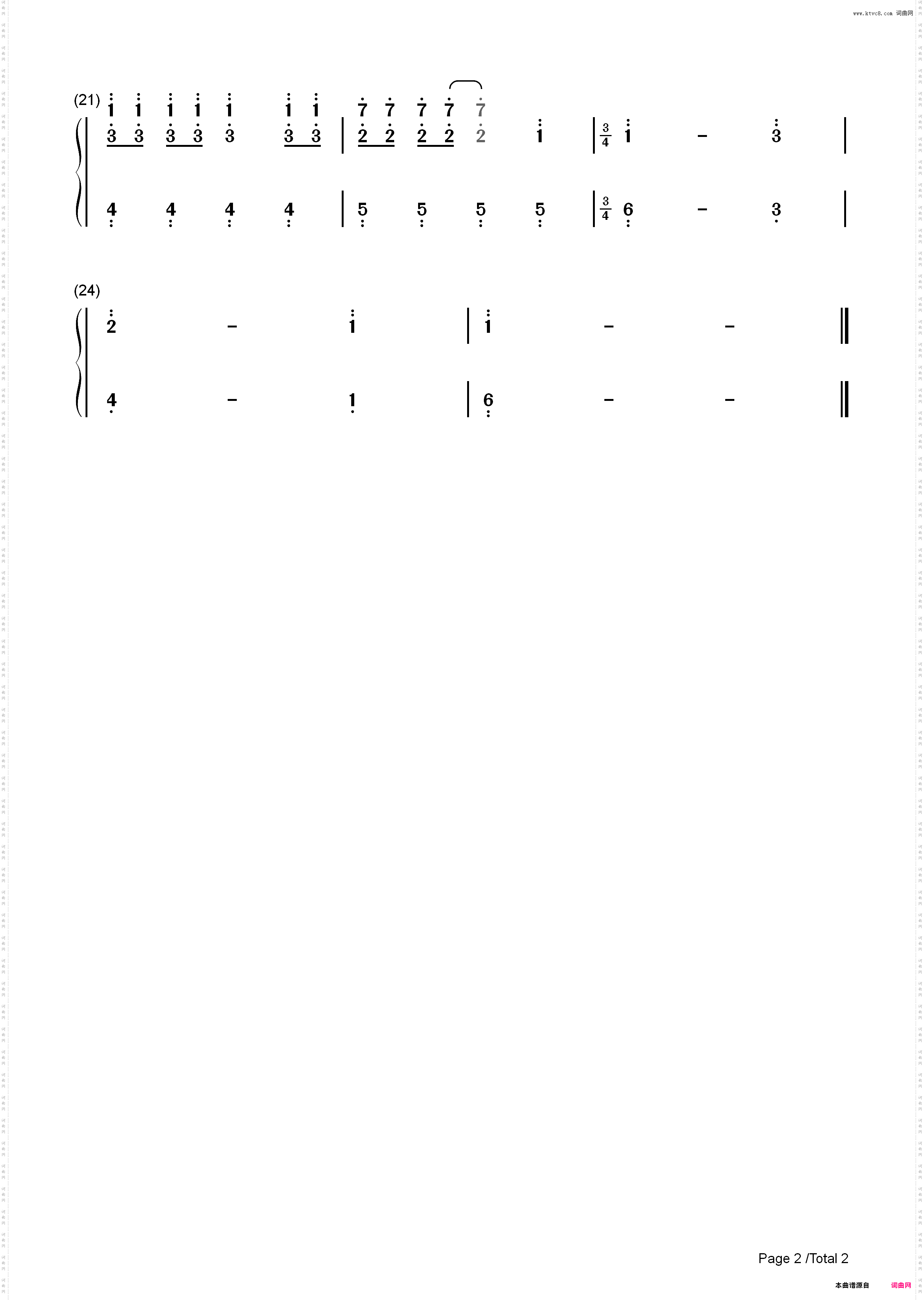 West Coast-Lana Del Rey_简谱版