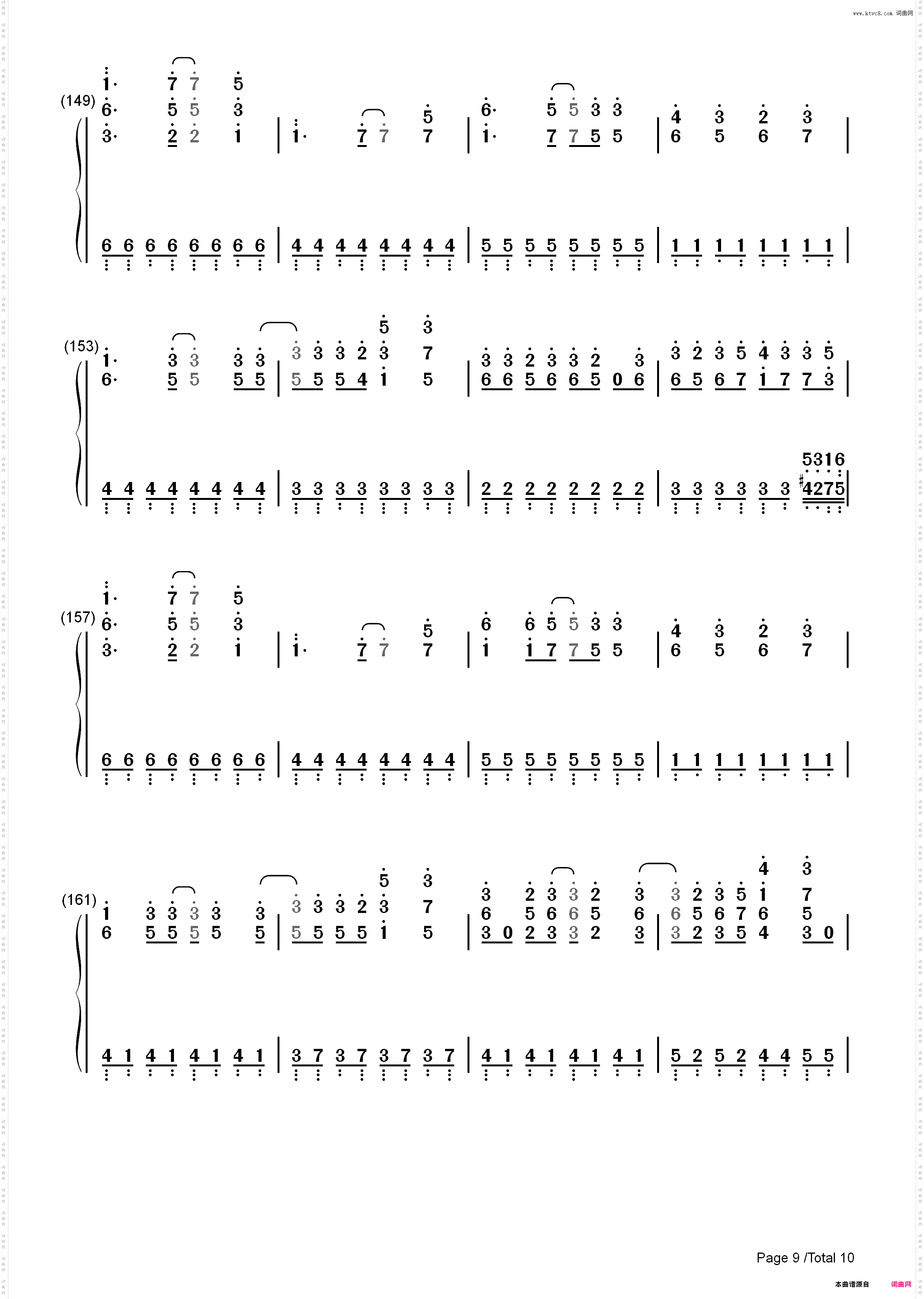 からくり卍ばーすと-镜音リンAppend 镜音レンAppend_简谱版