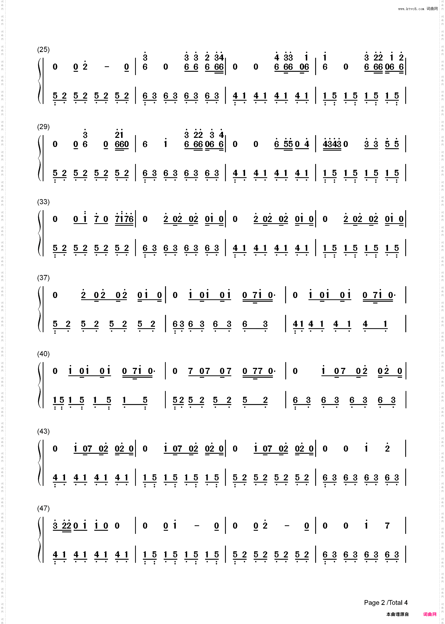 Written in the Stars-Tinie Tempah_简谱版