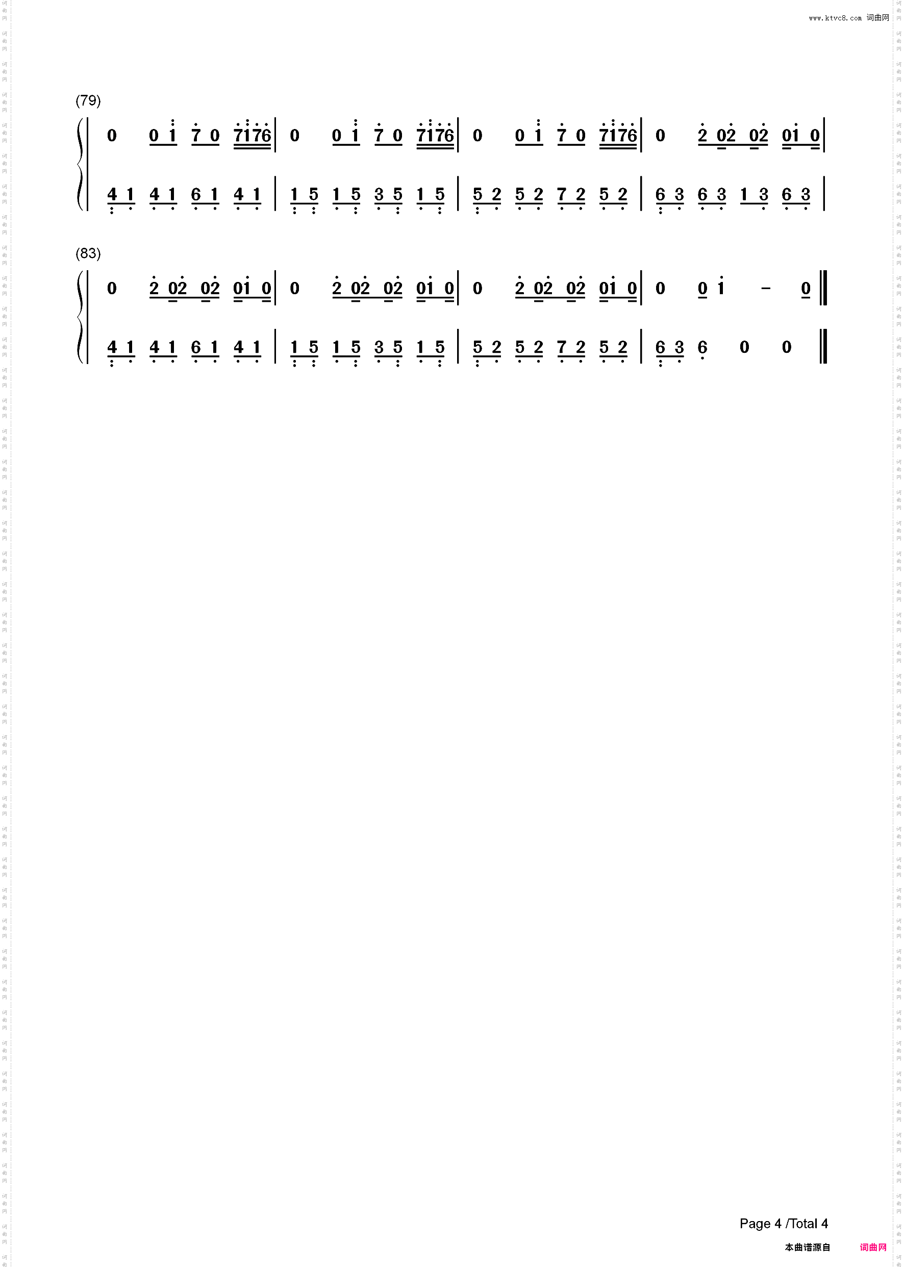 Written in the Stars-Tinie Tempah_简谱版