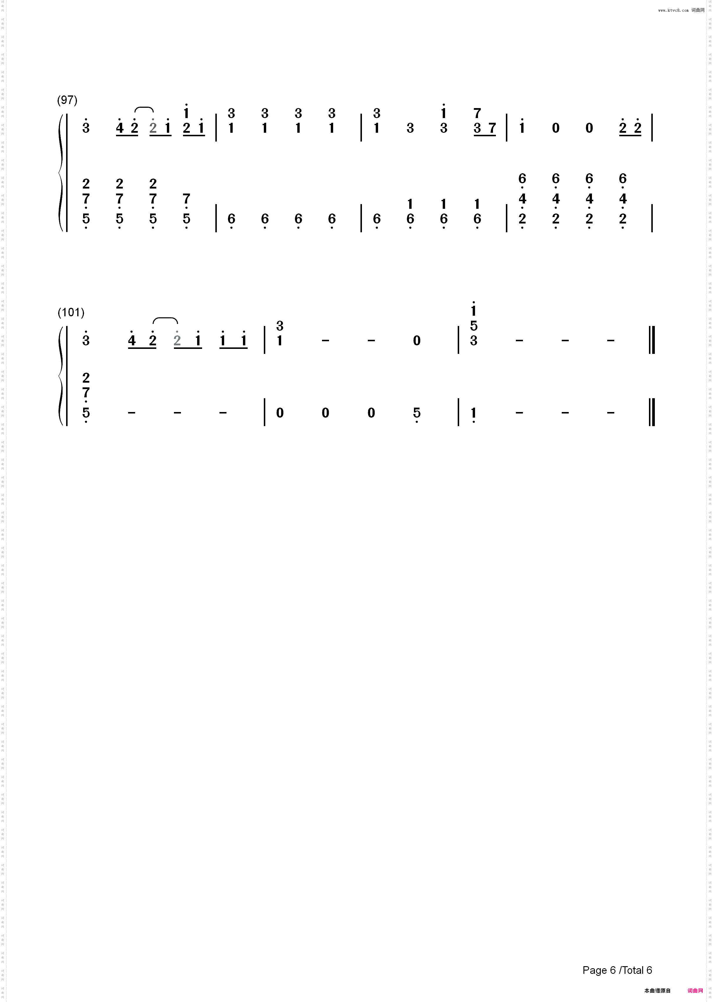 运命のルーレット廻して-名侦探柯南OP4_简谱版