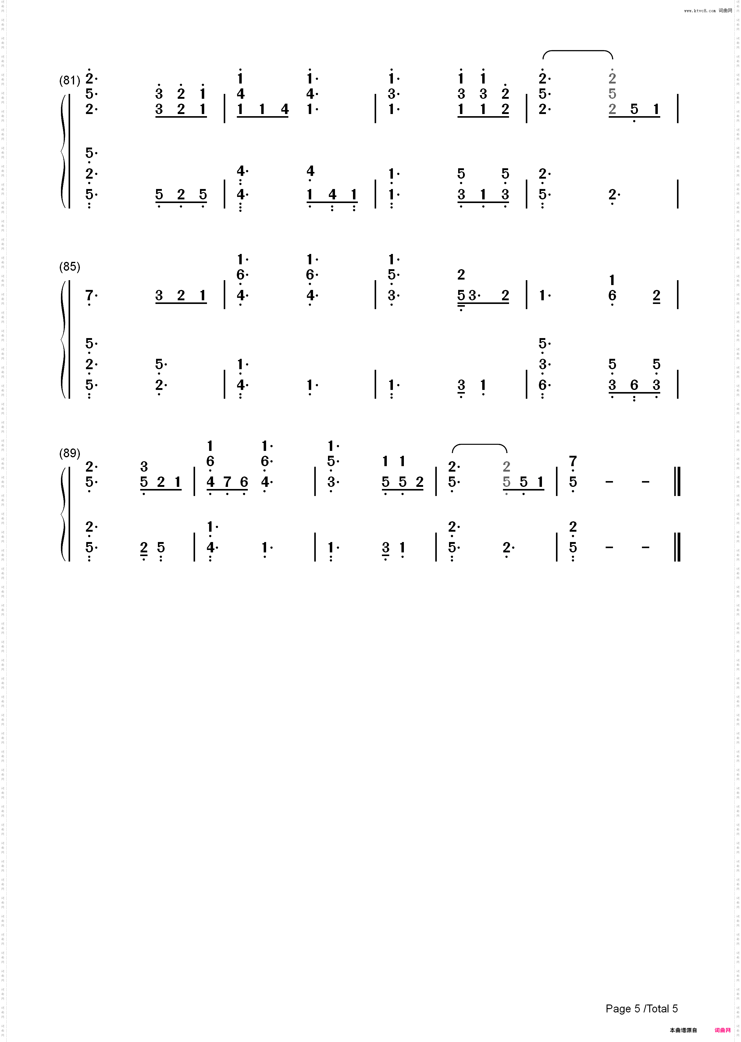 I Wont Give Up-Jason Mraz_简谱版