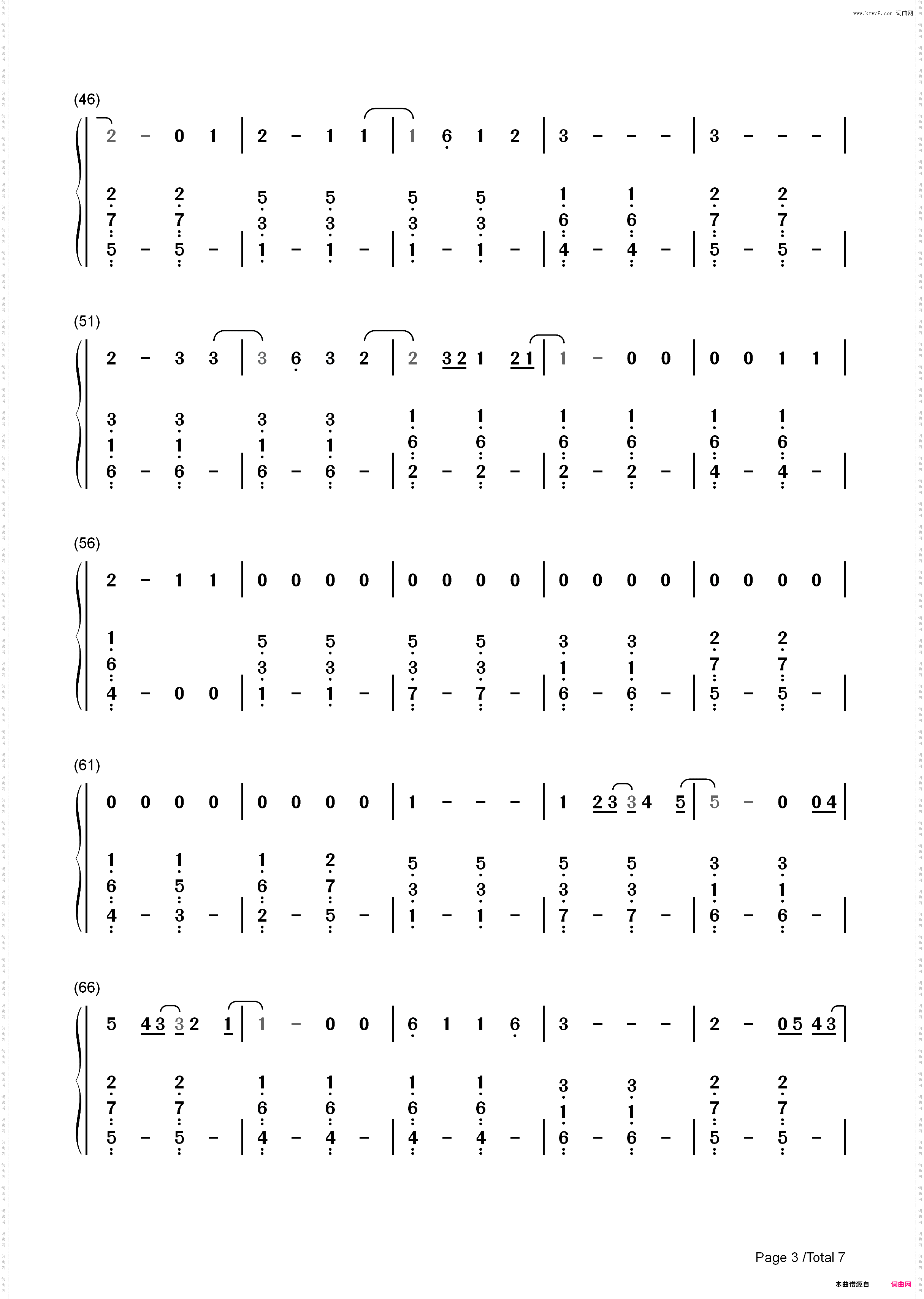 Irresistible-One Direction_简谱版