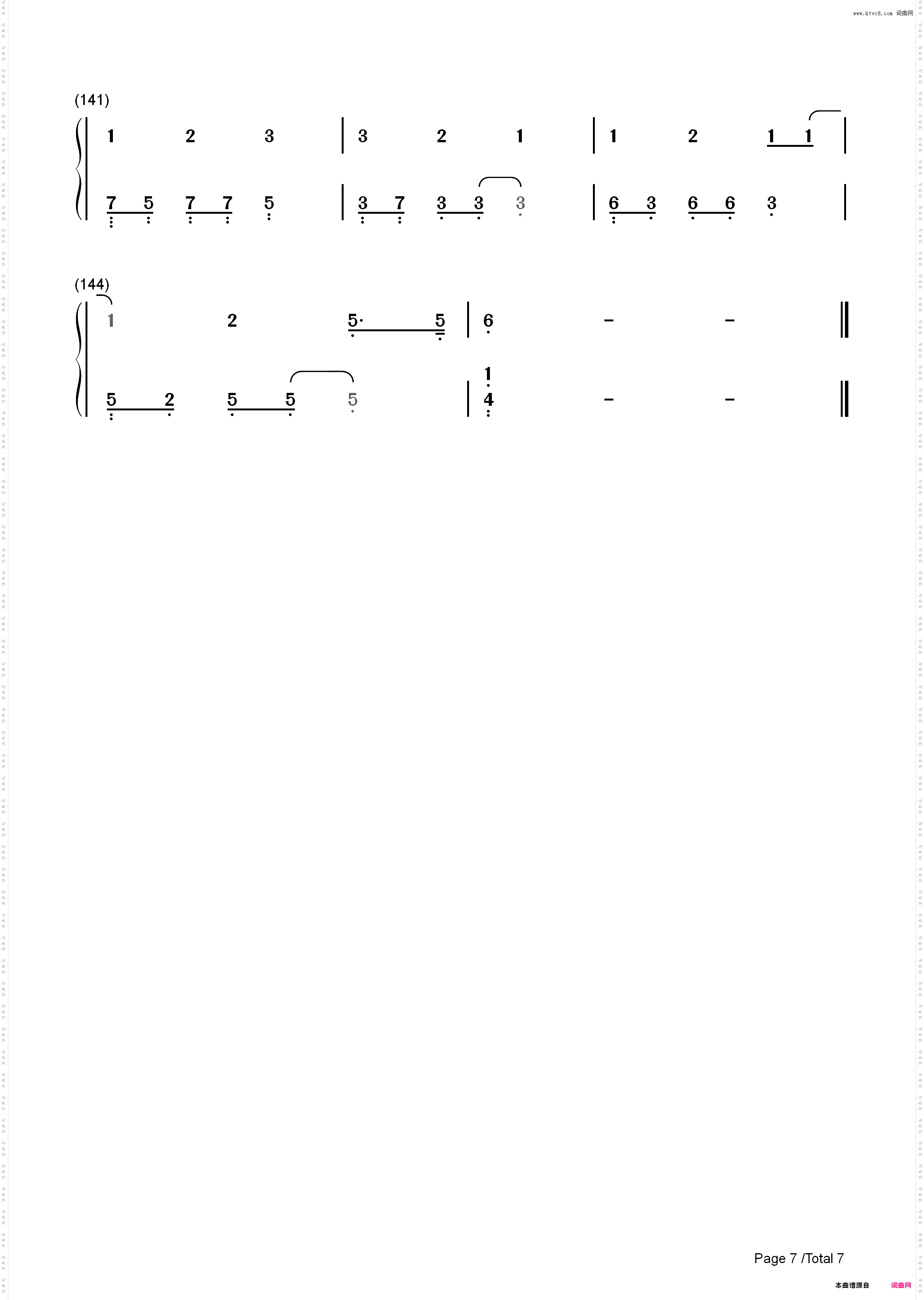 You and Me-Lifehouse_简谱版